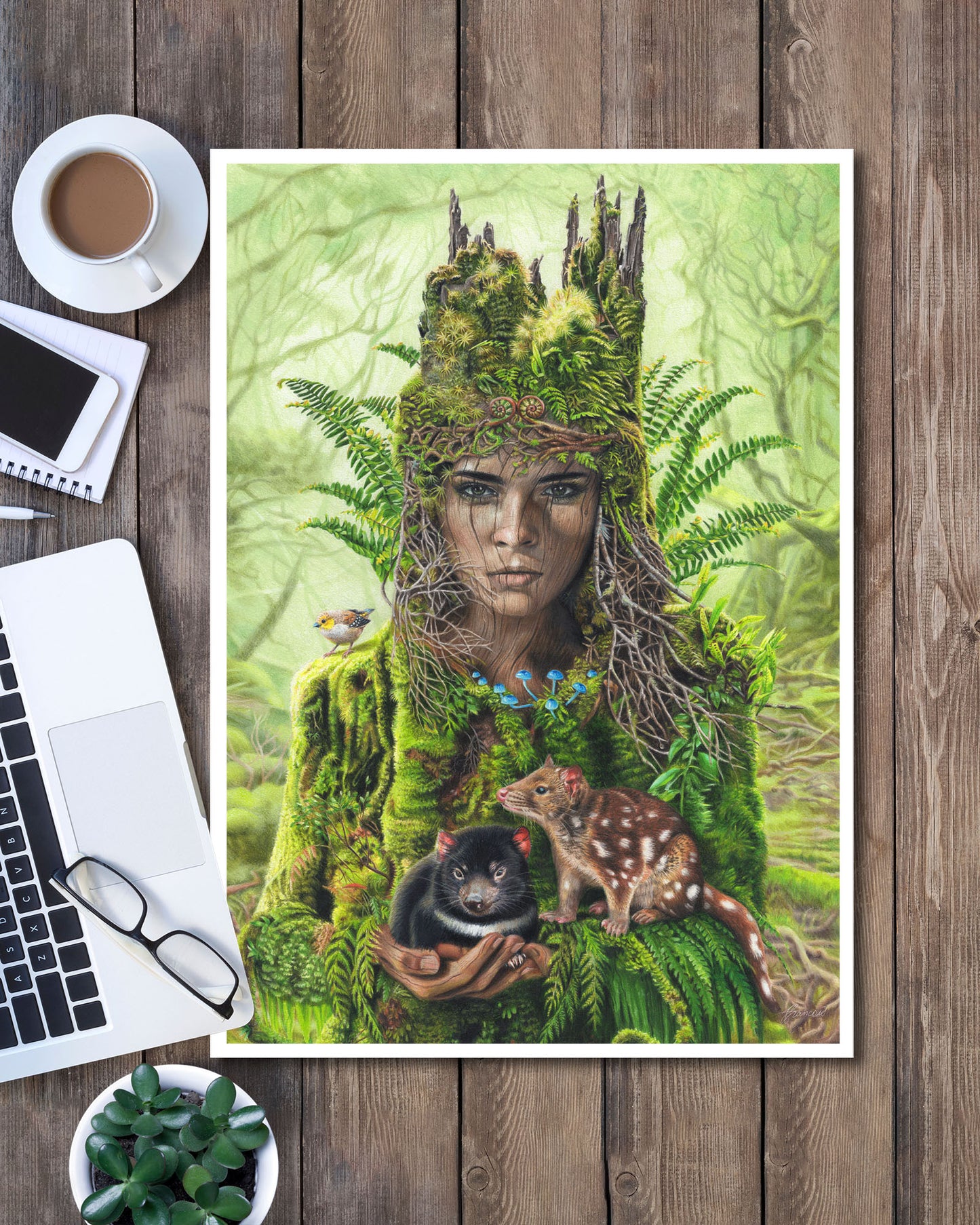 'Forestborn' art print