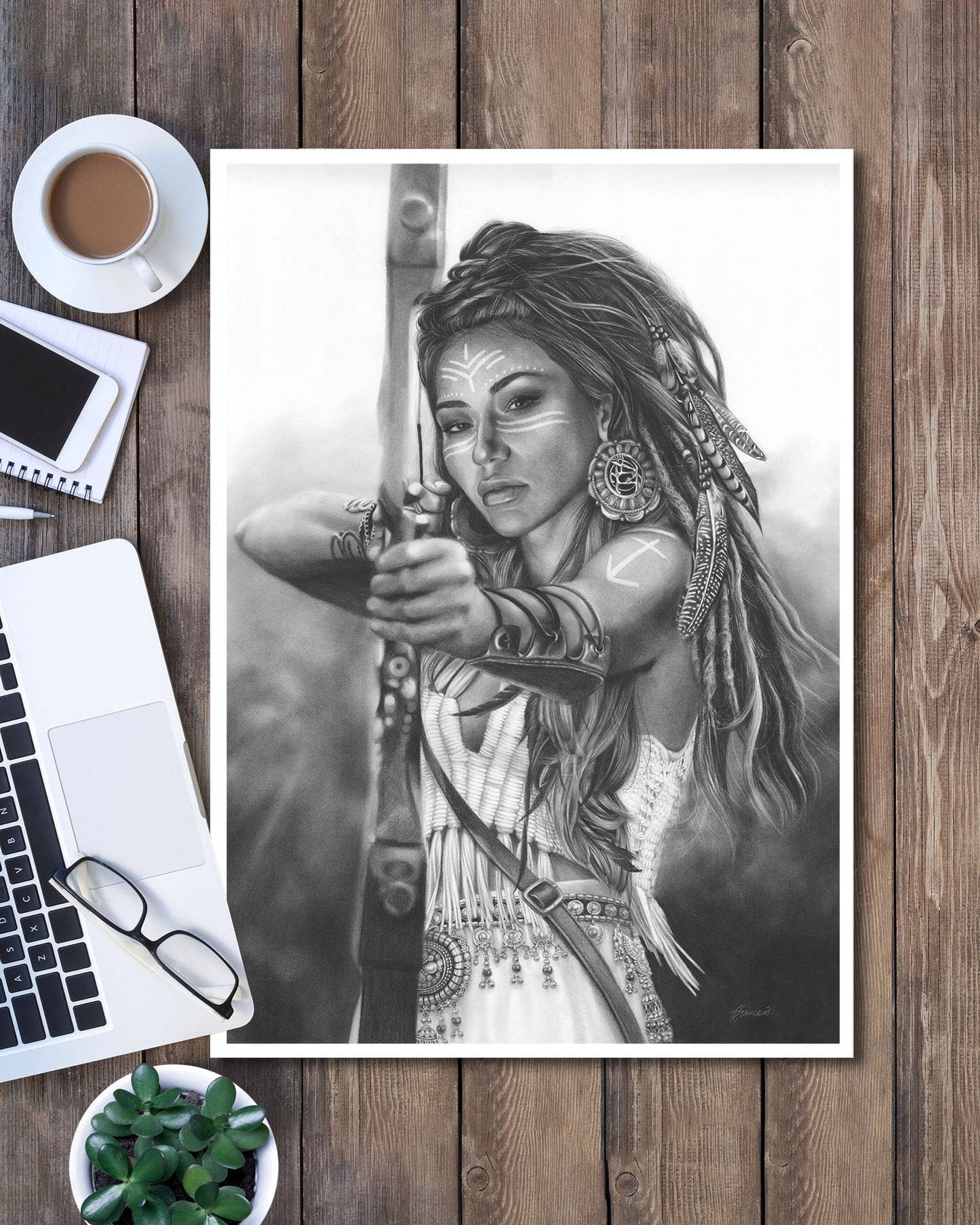 'Sagittarius' art print