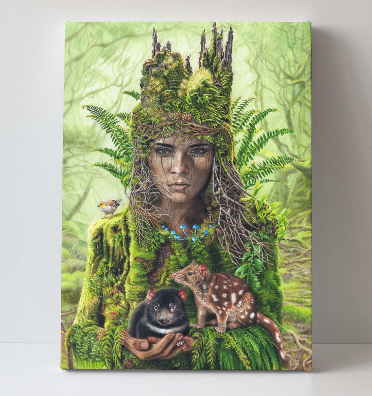 'Forestborn' canvas print