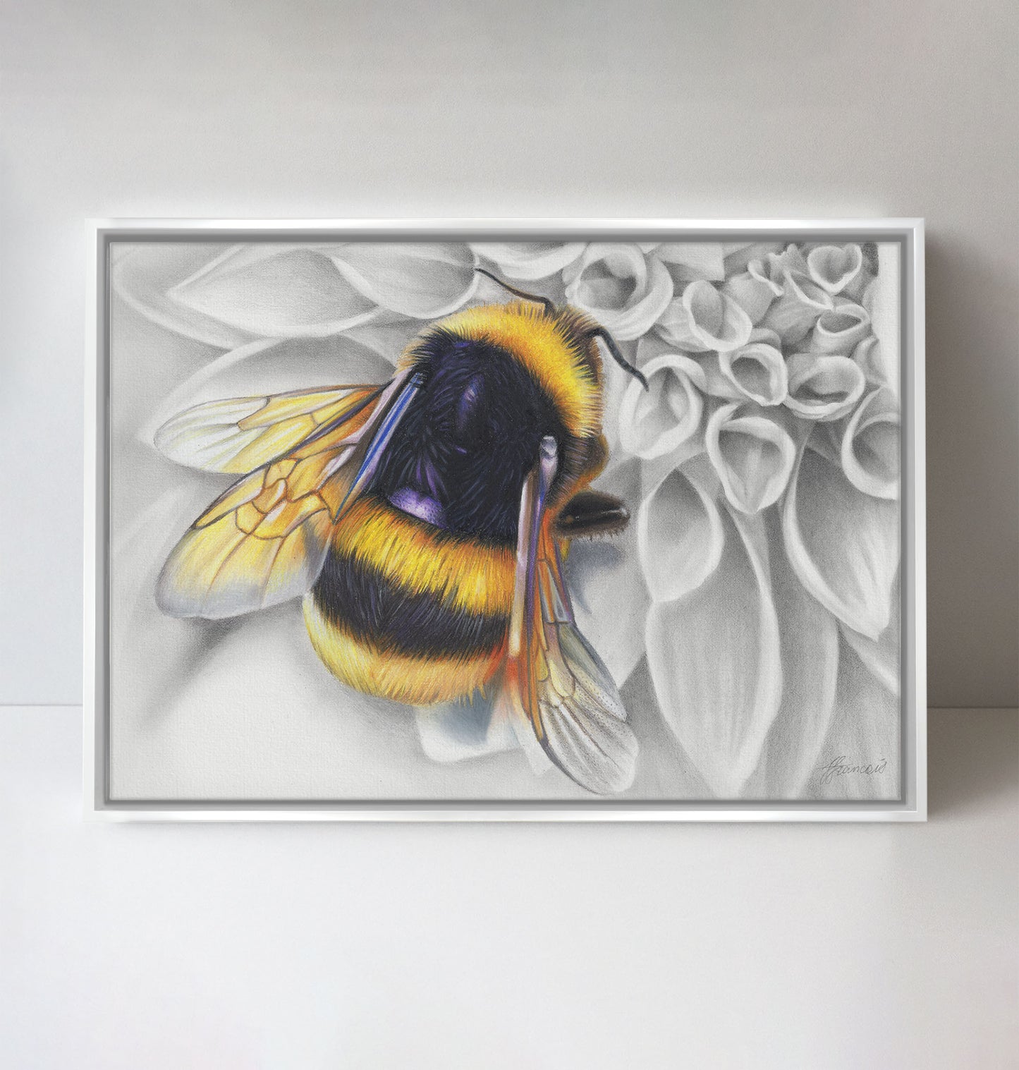 'Mumma Buzz' canvas print