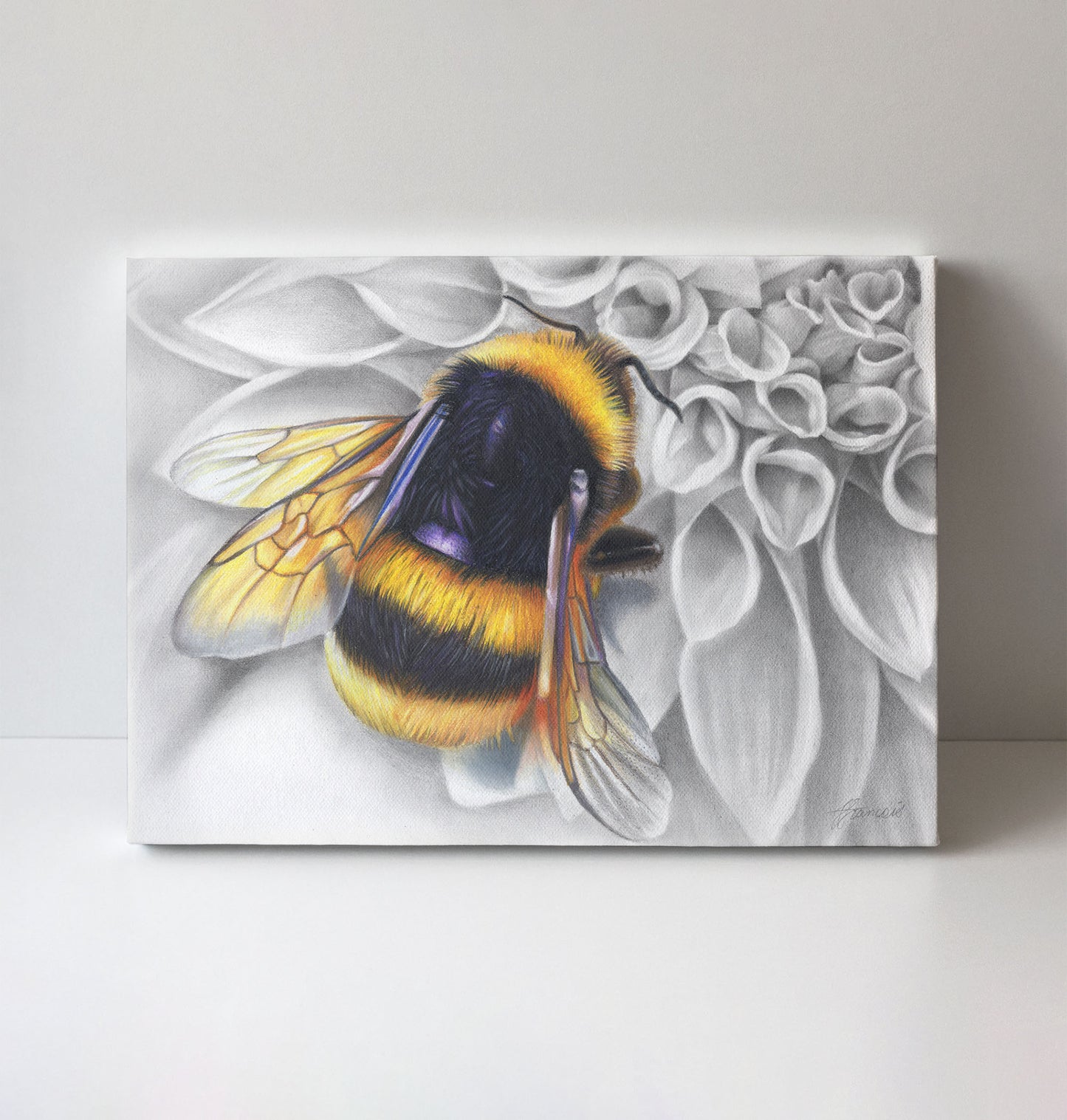 'Mumma Buzz' canvas print