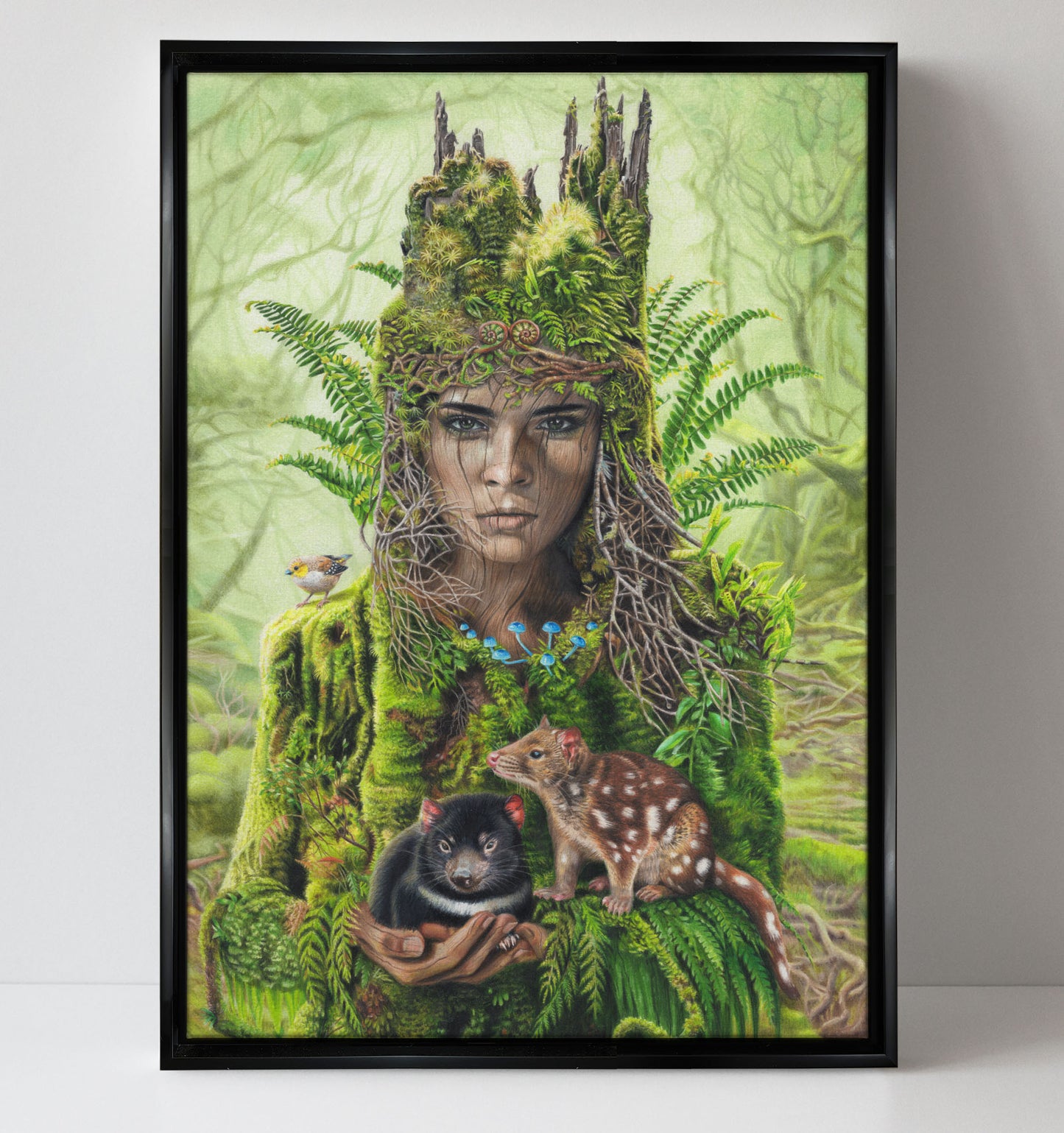 'Forestborn' canvas print