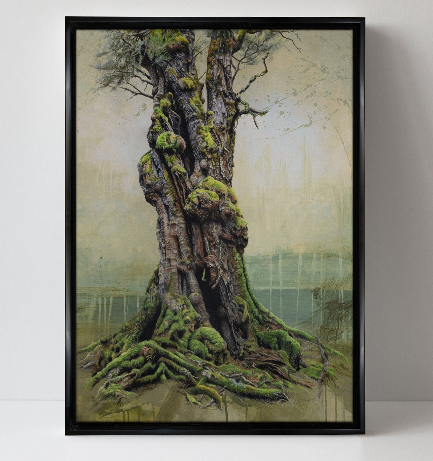 'King Billy' canvas print