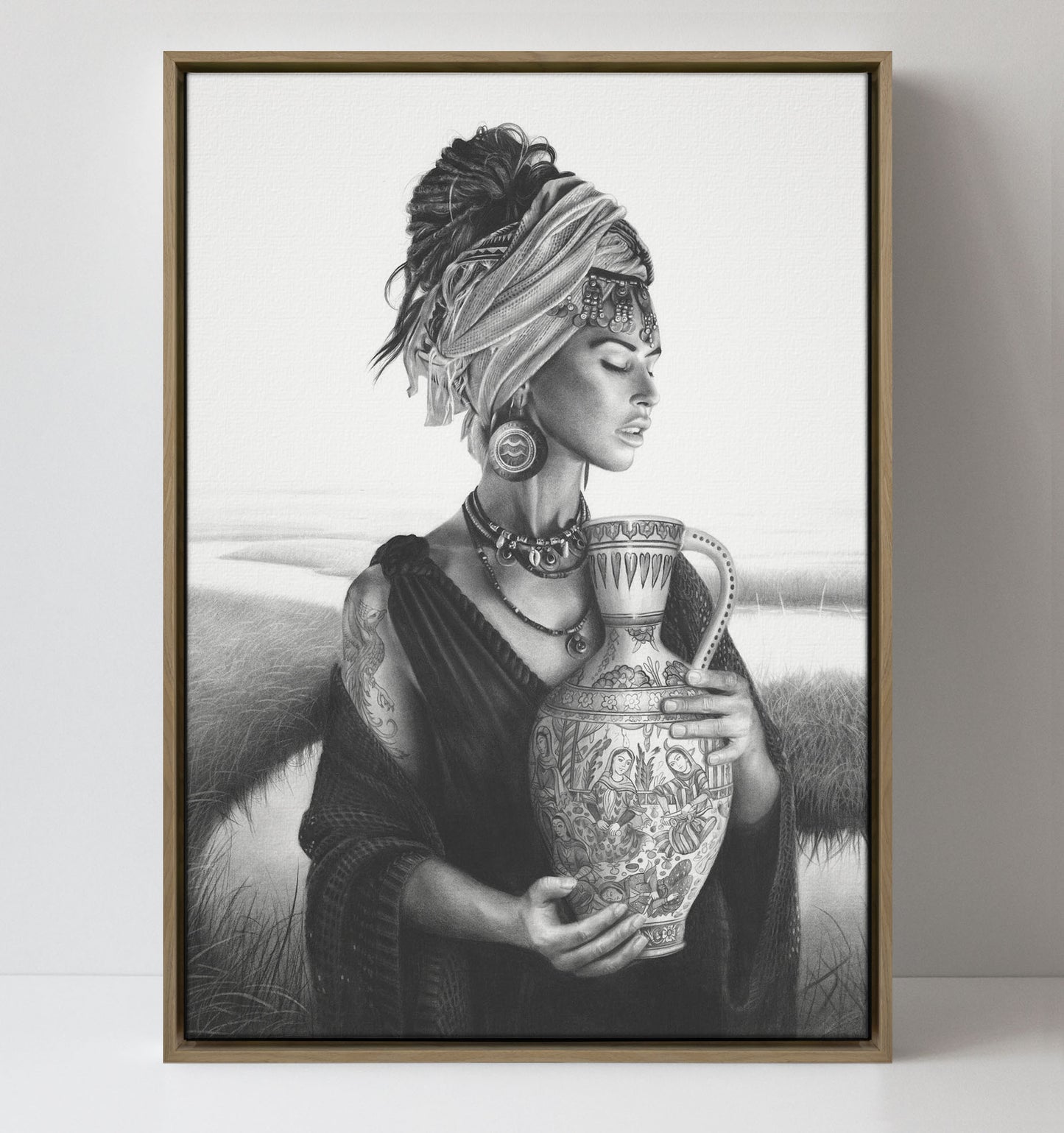 'Aquarius' canvas print