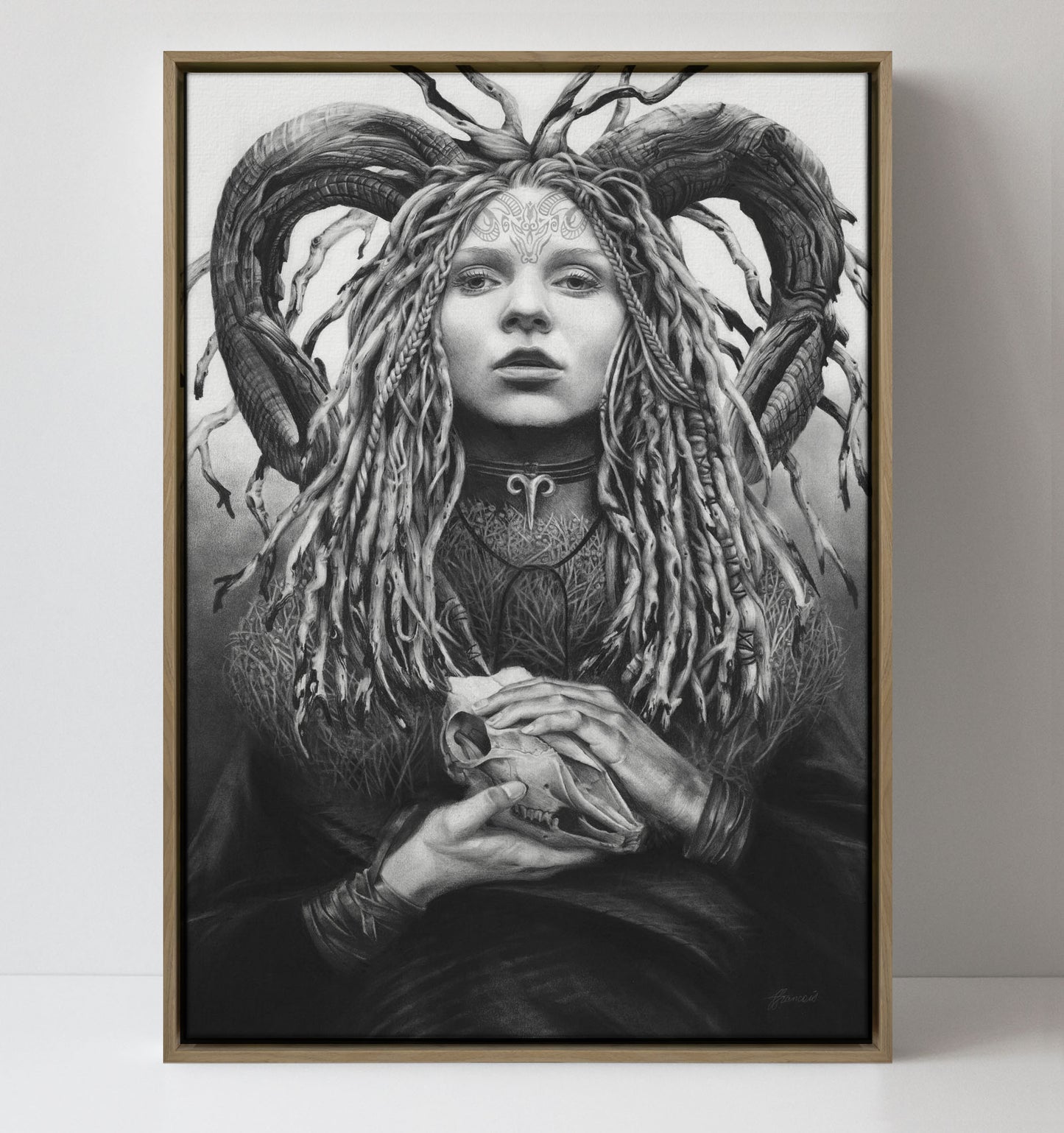 'Aries' canvas print