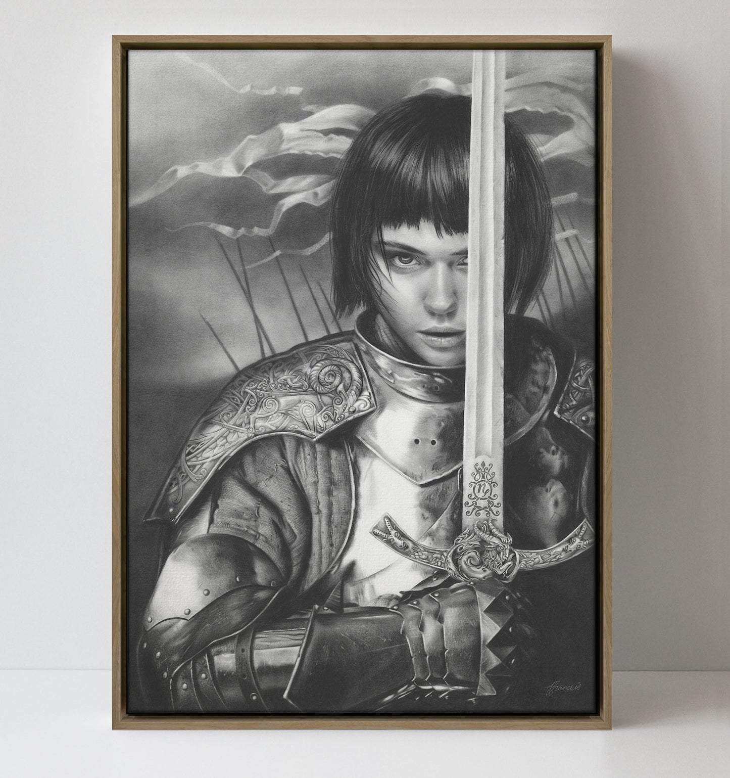 'Capricorn' canvas print