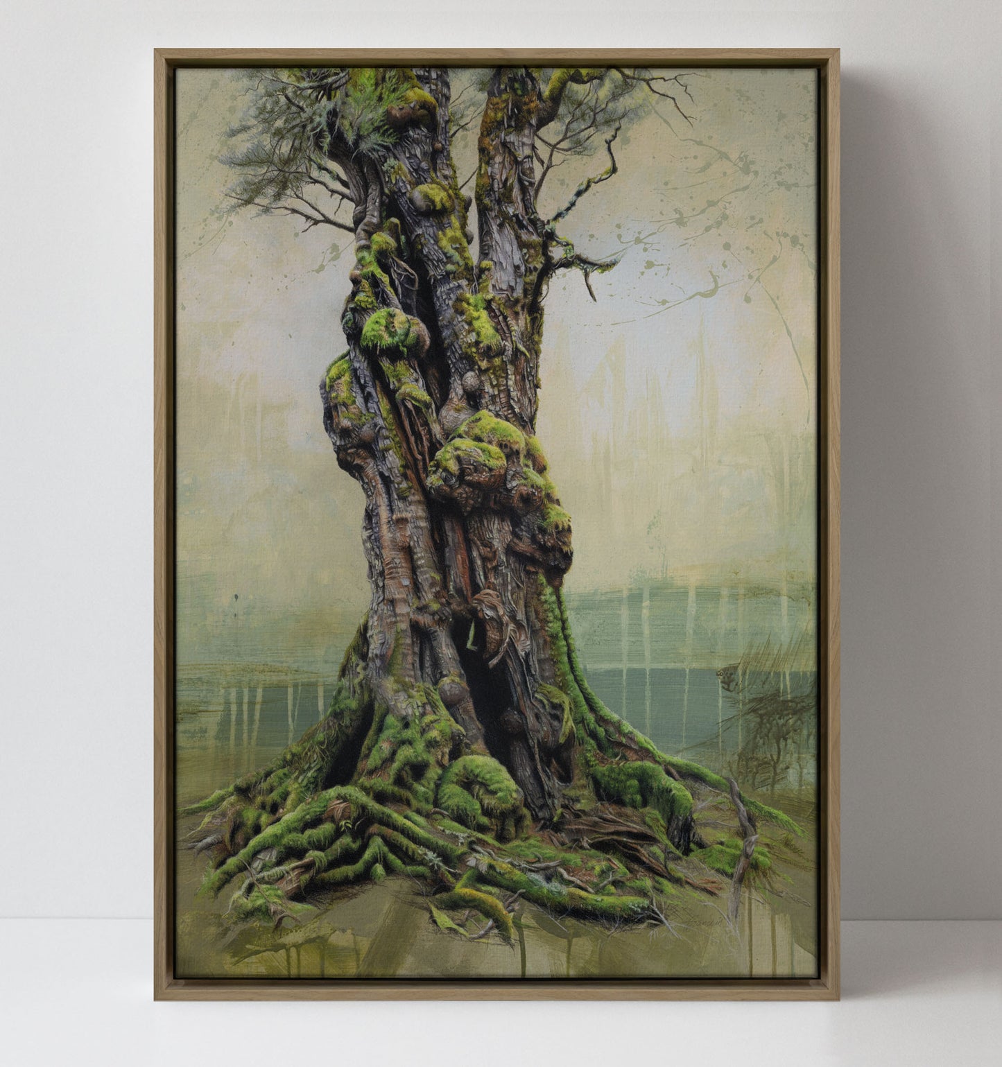 'King Billy' canvas print