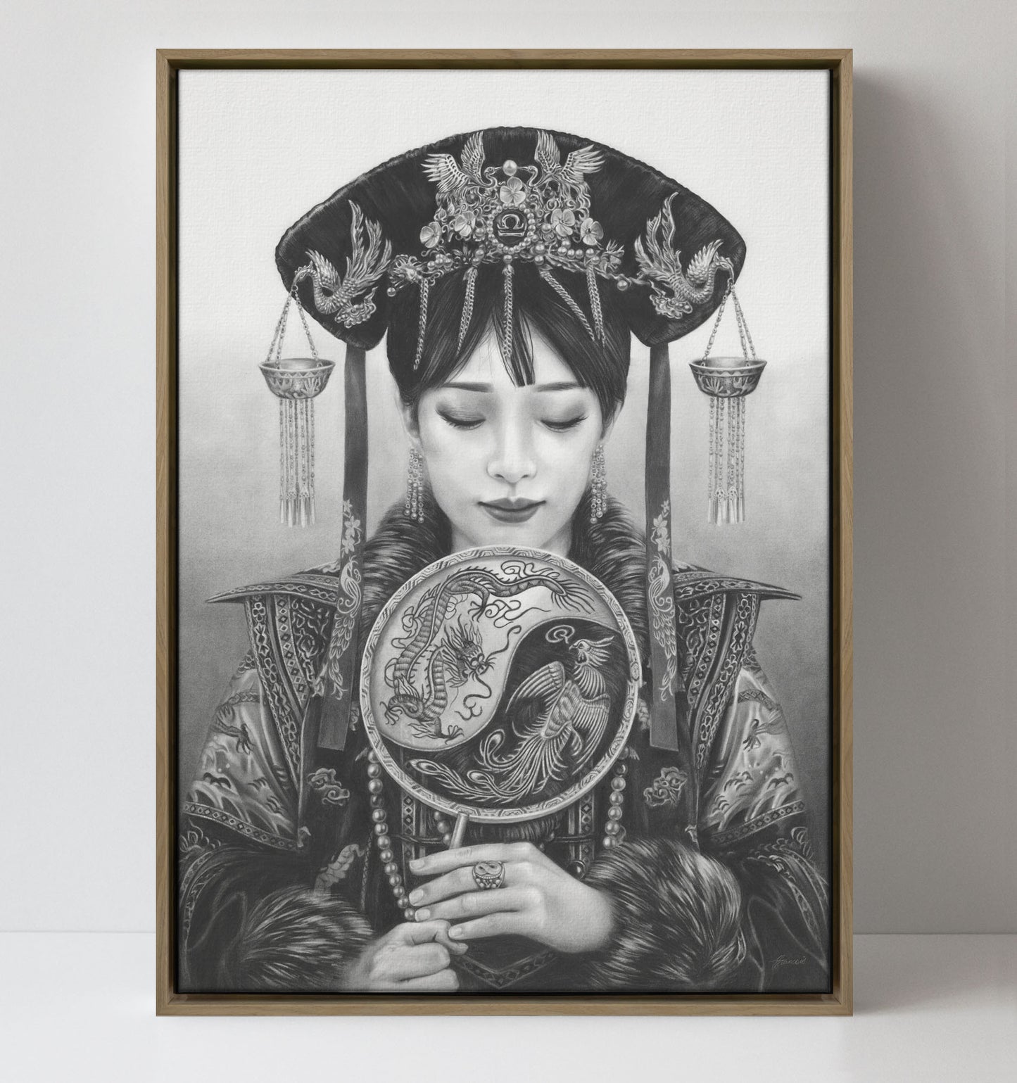 'Libra' canvas print