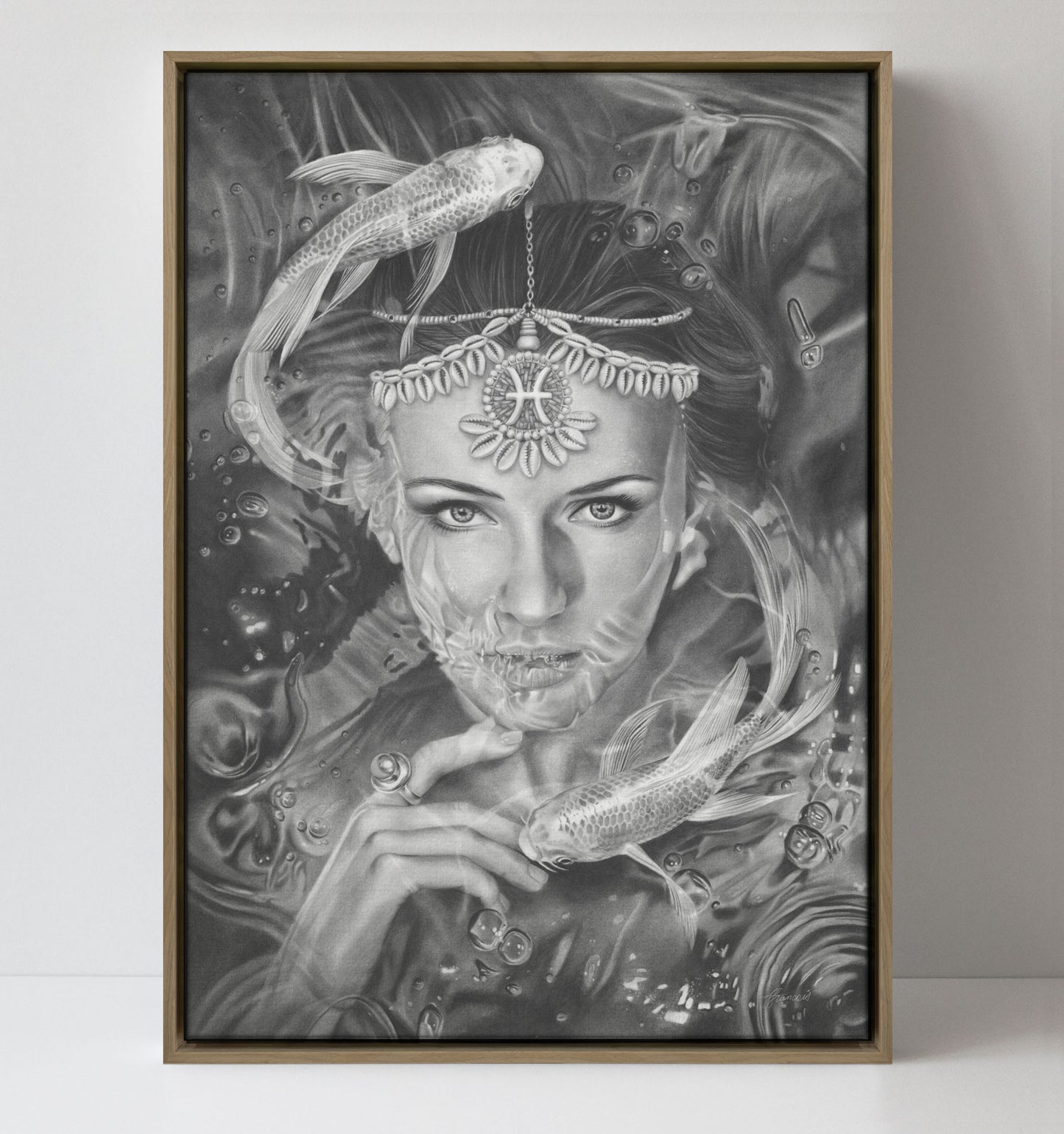 'Pisces' canvas print