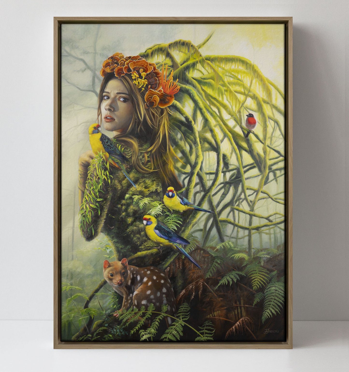 'Takayna's Daughter' canvas print