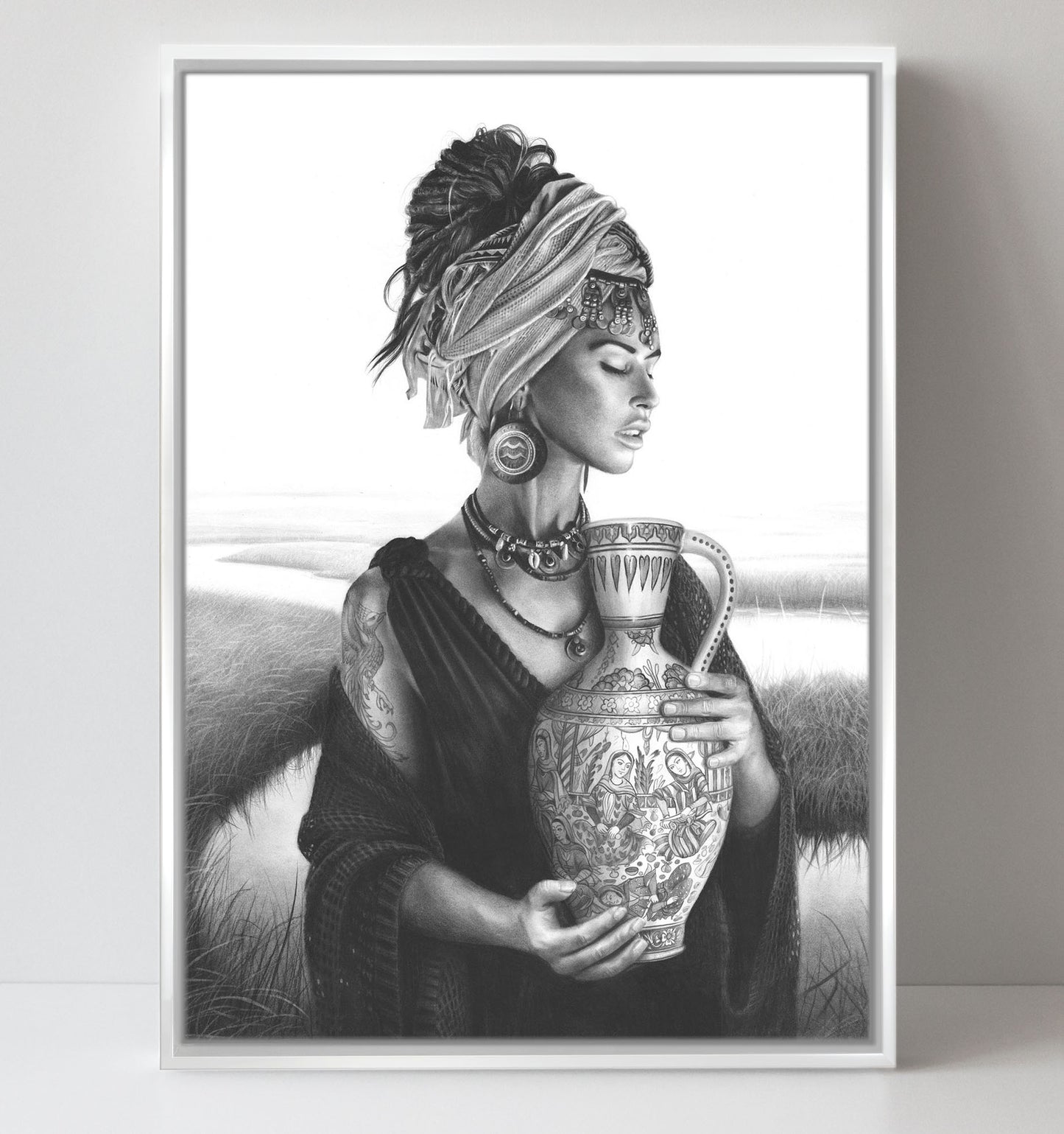 'Aquarius' canvas print