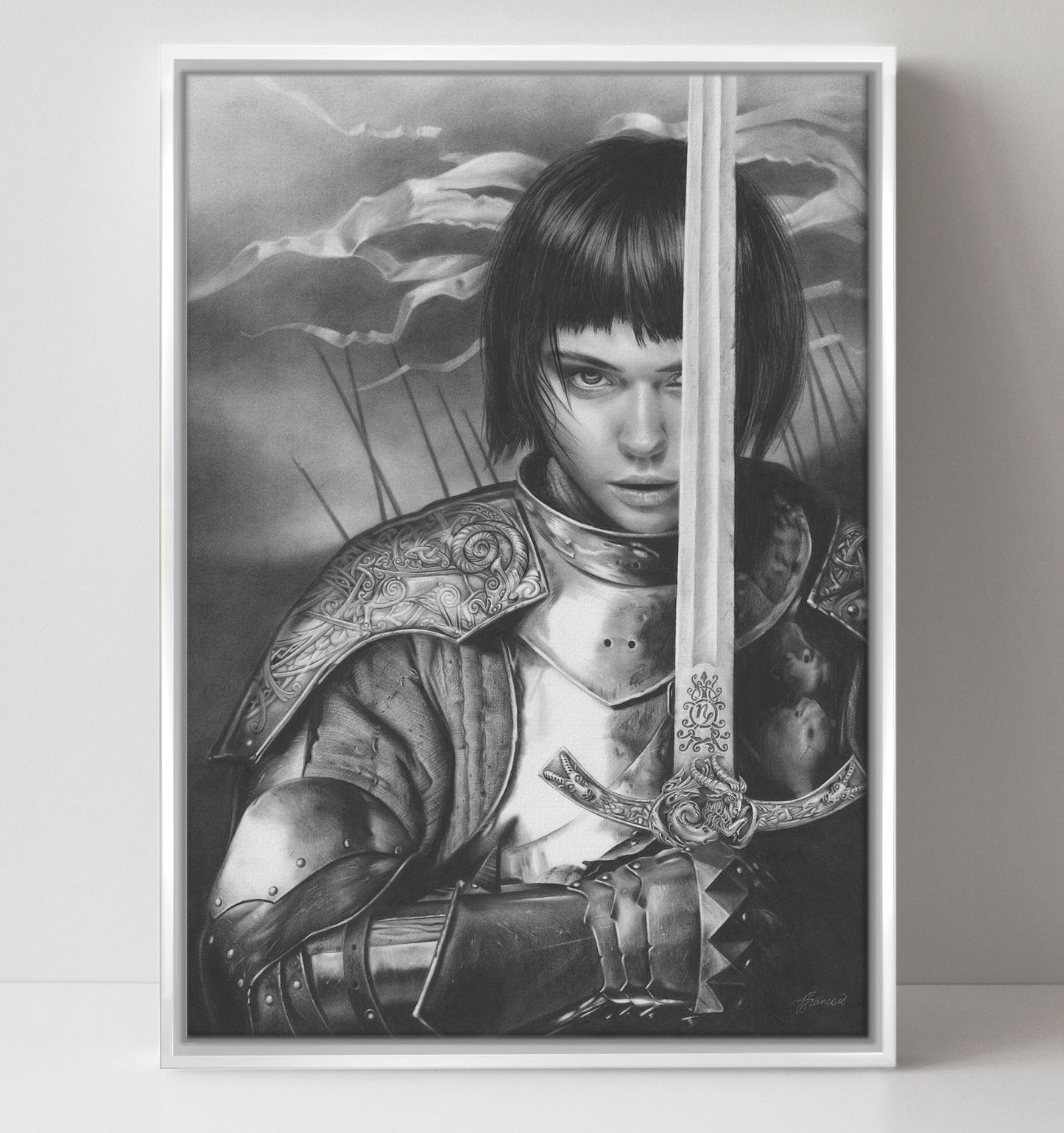 'Capricorn' canvas print