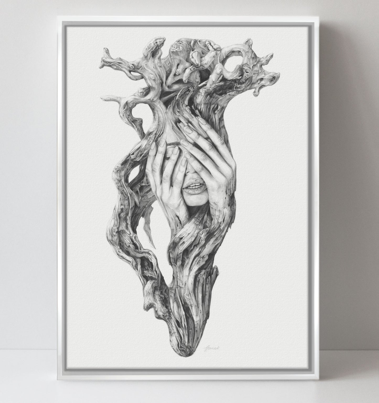 'Driftwood Souls 3' canvas print
