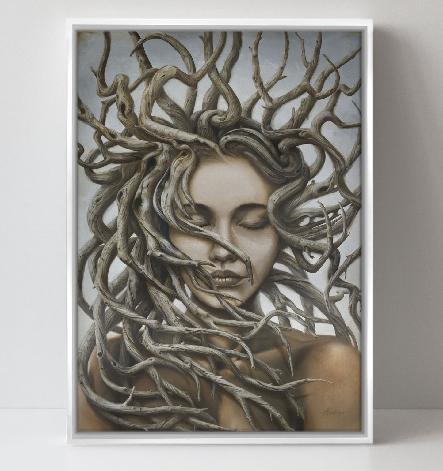 'Gaia' canvas print