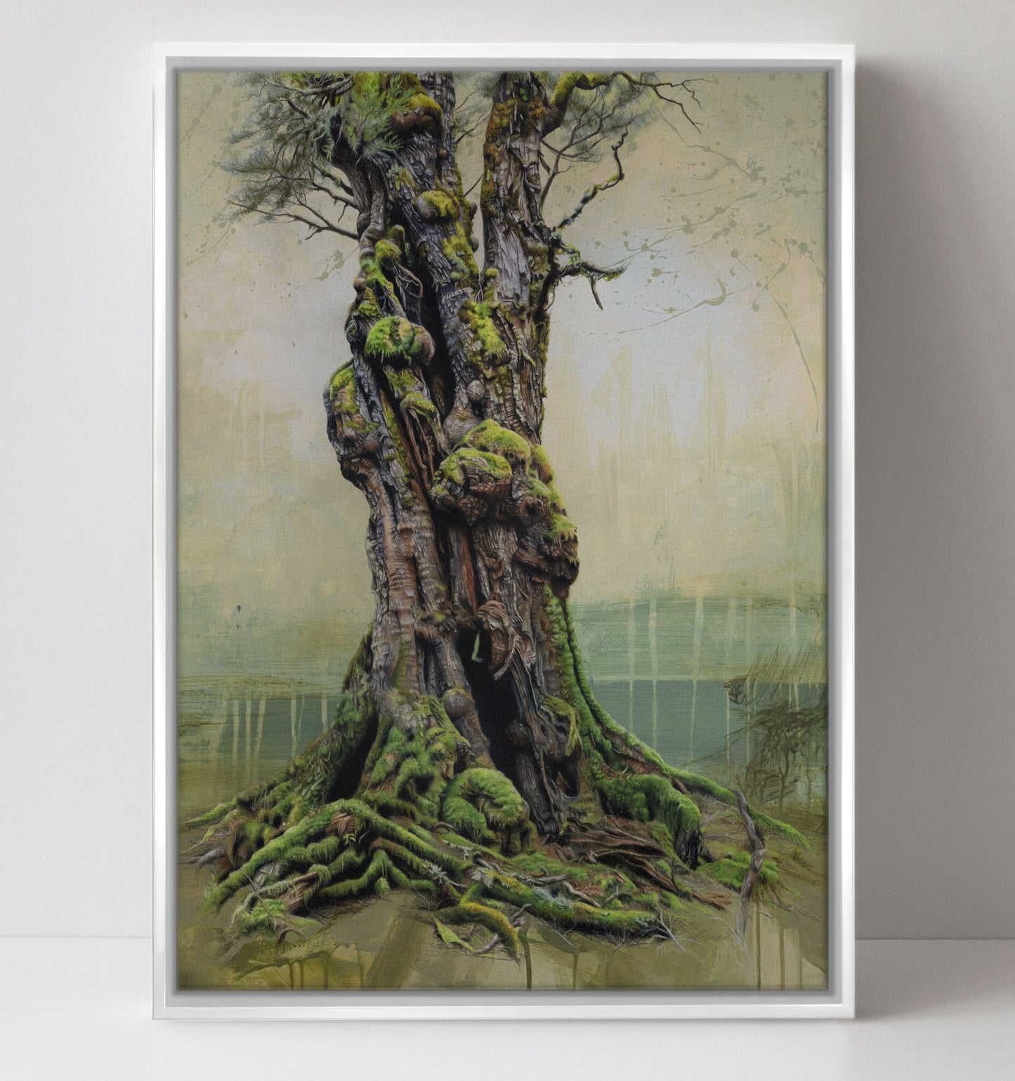 'King Billy' canvas print