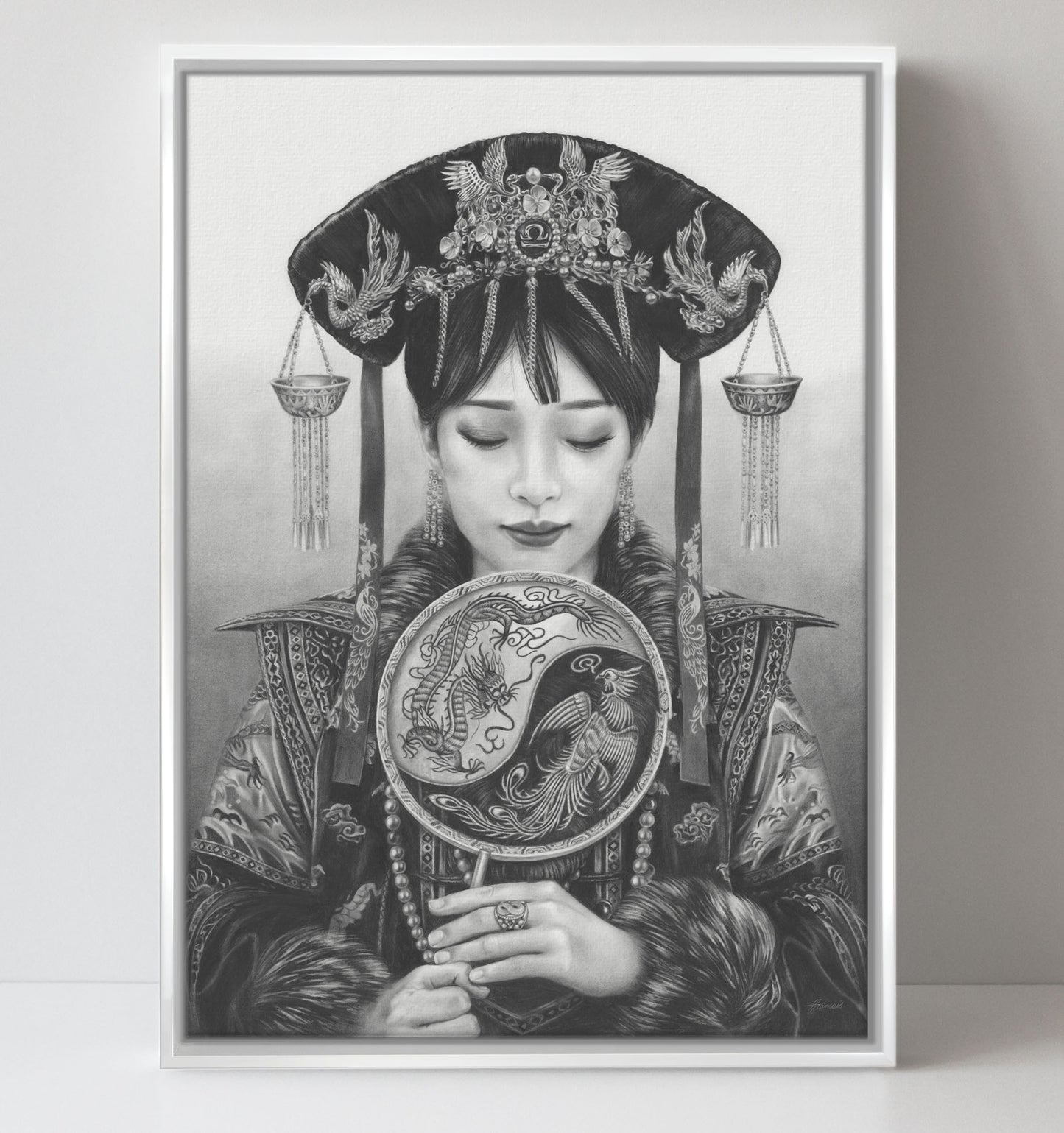 'Libra' canvas print