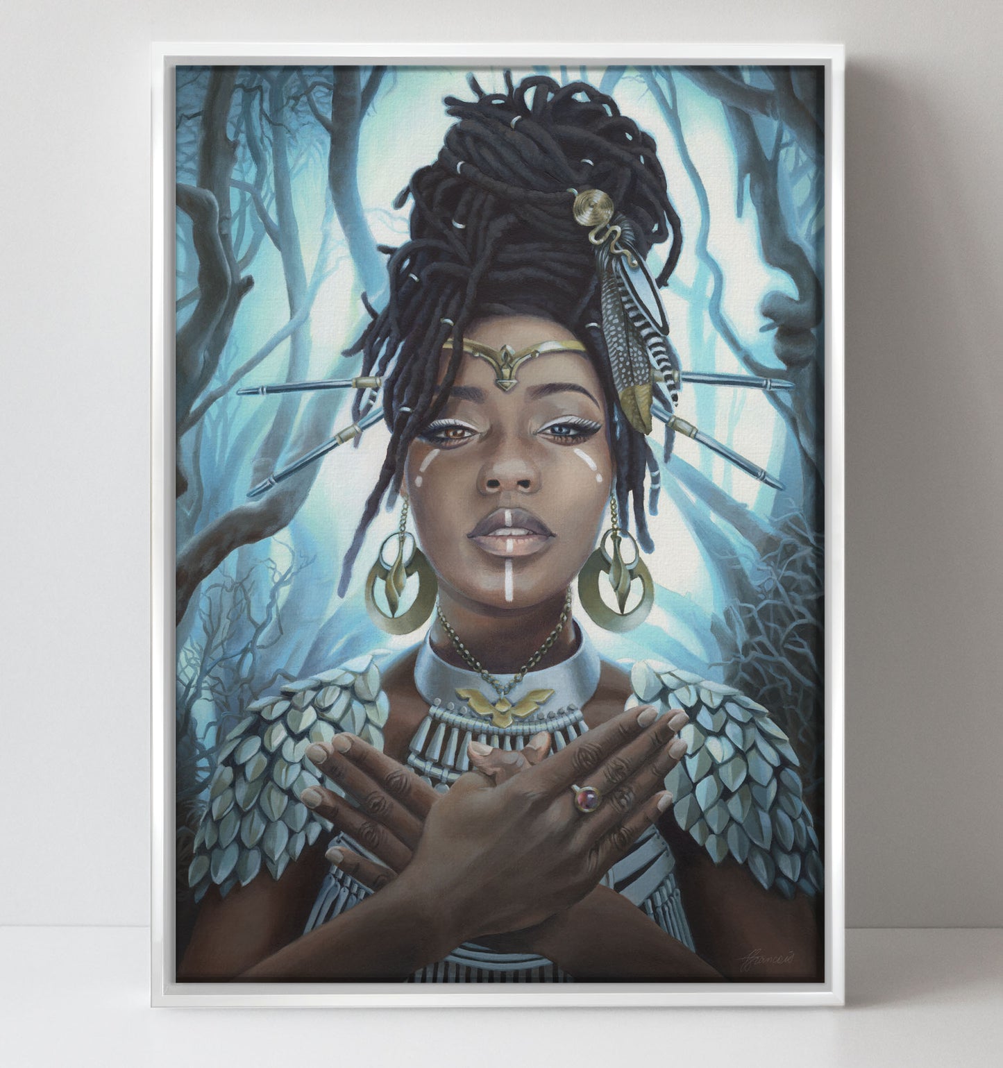 'Niobe' canvas print