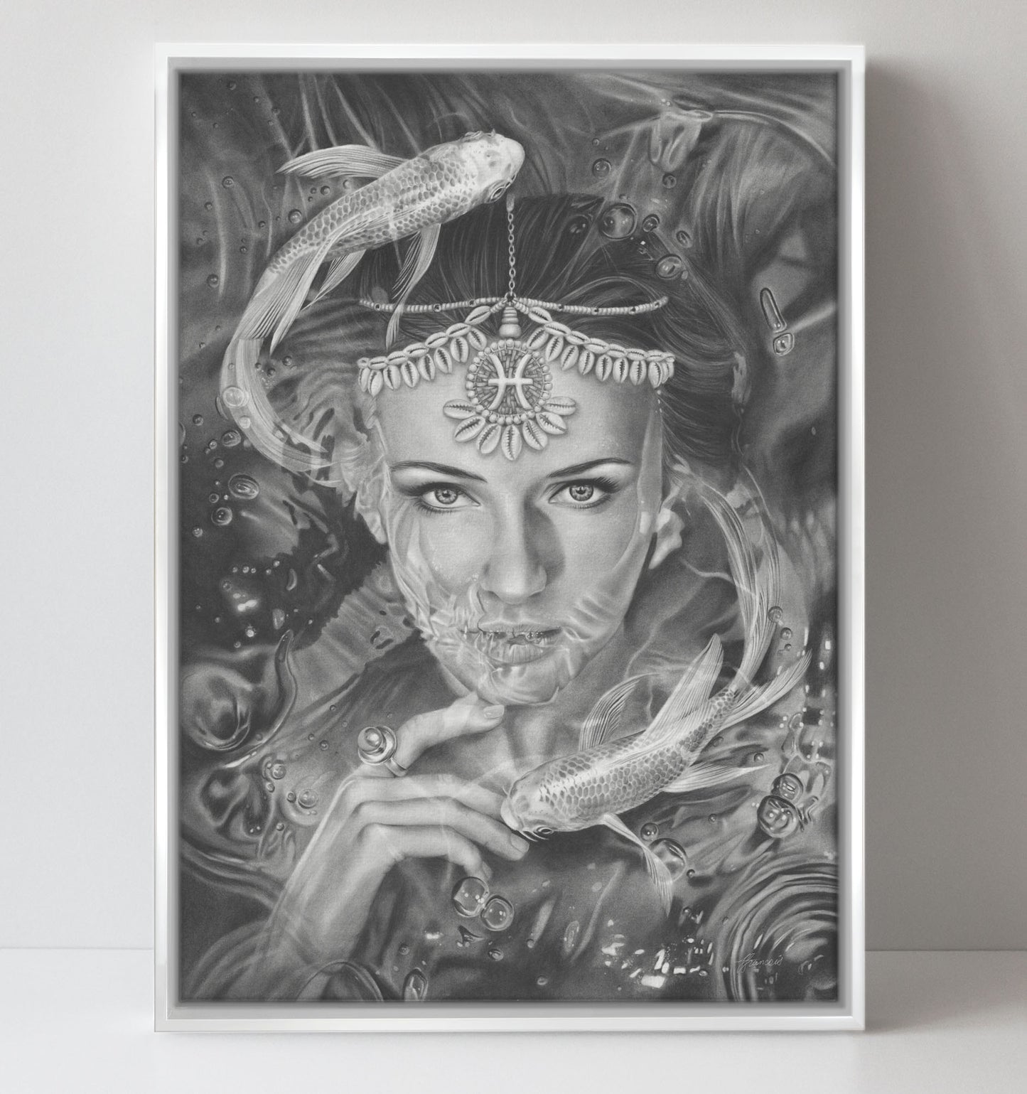 'Pisces' canvas print