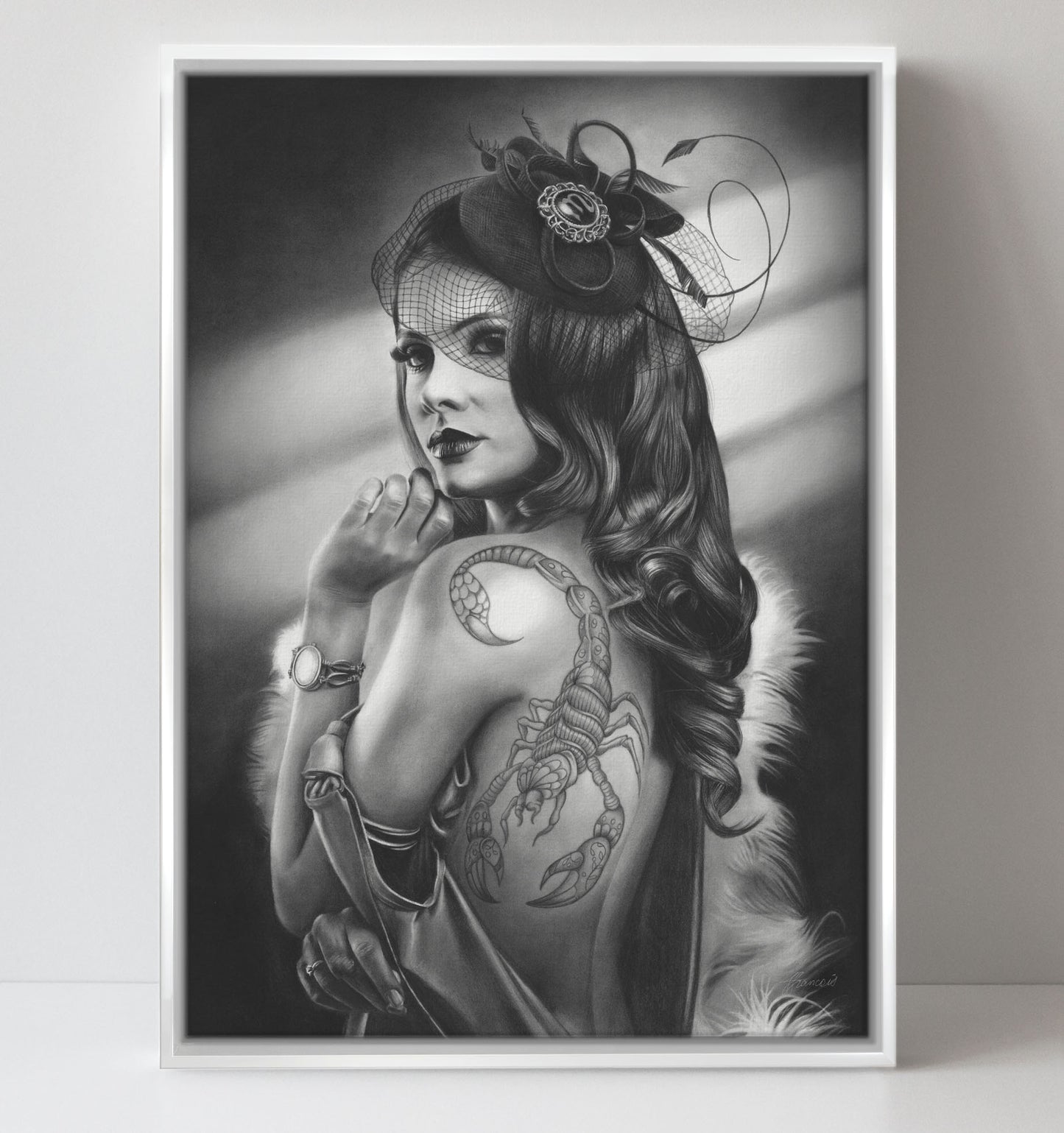 'Scorpio' canvas print