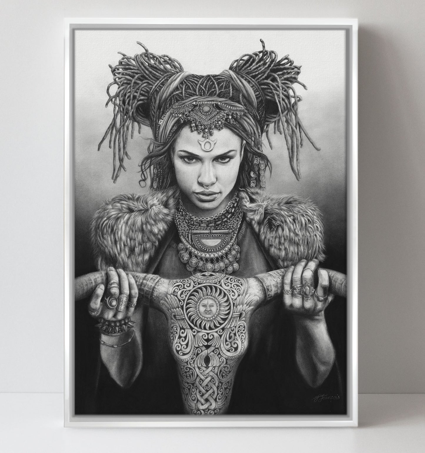 'Taurus' canvas print