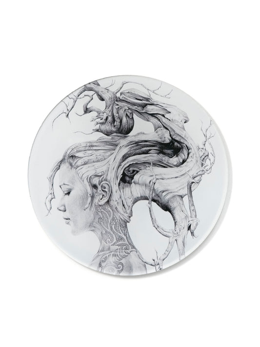'Contemplation' acrylic coaster