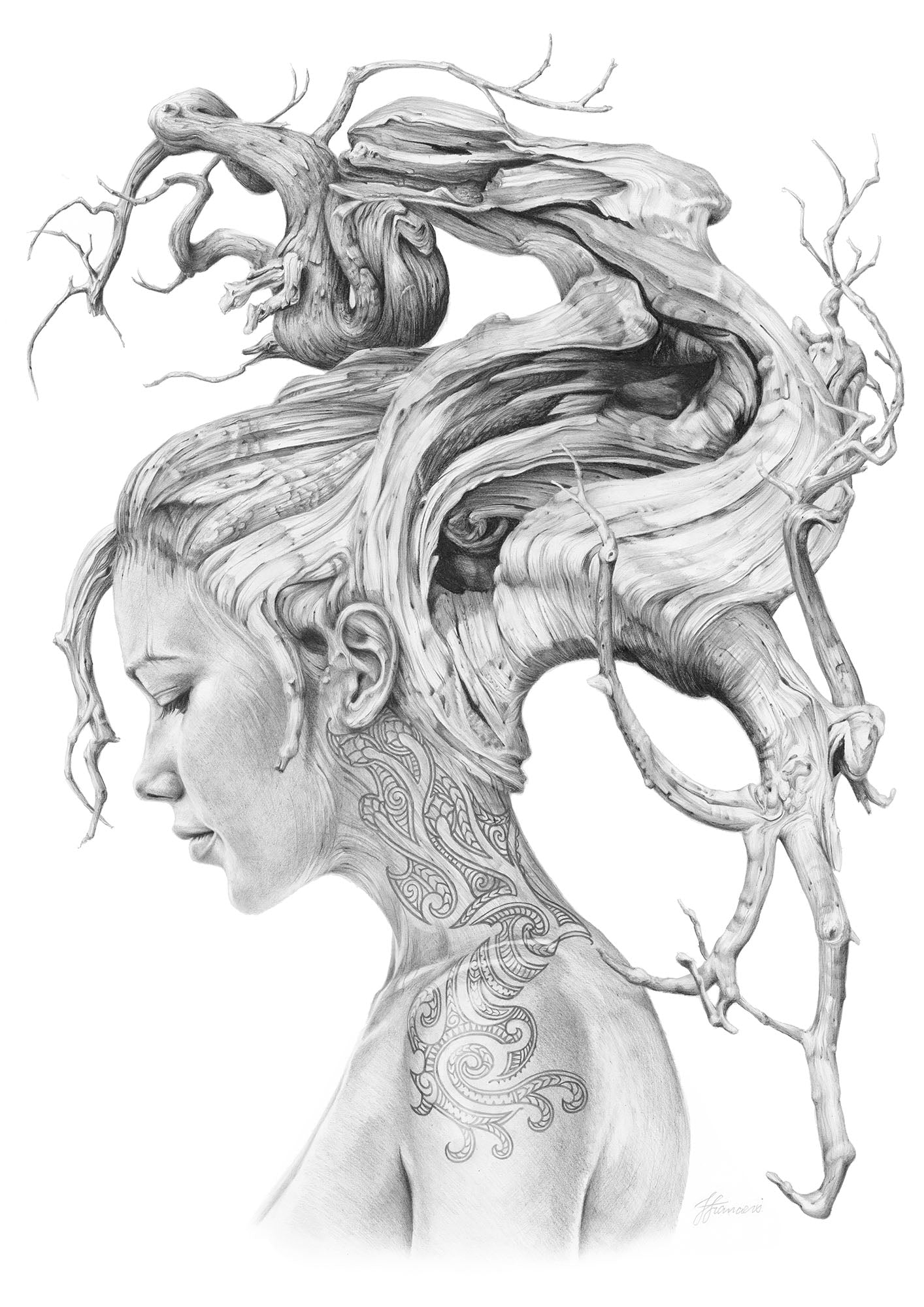 'Contempation' acrylic print