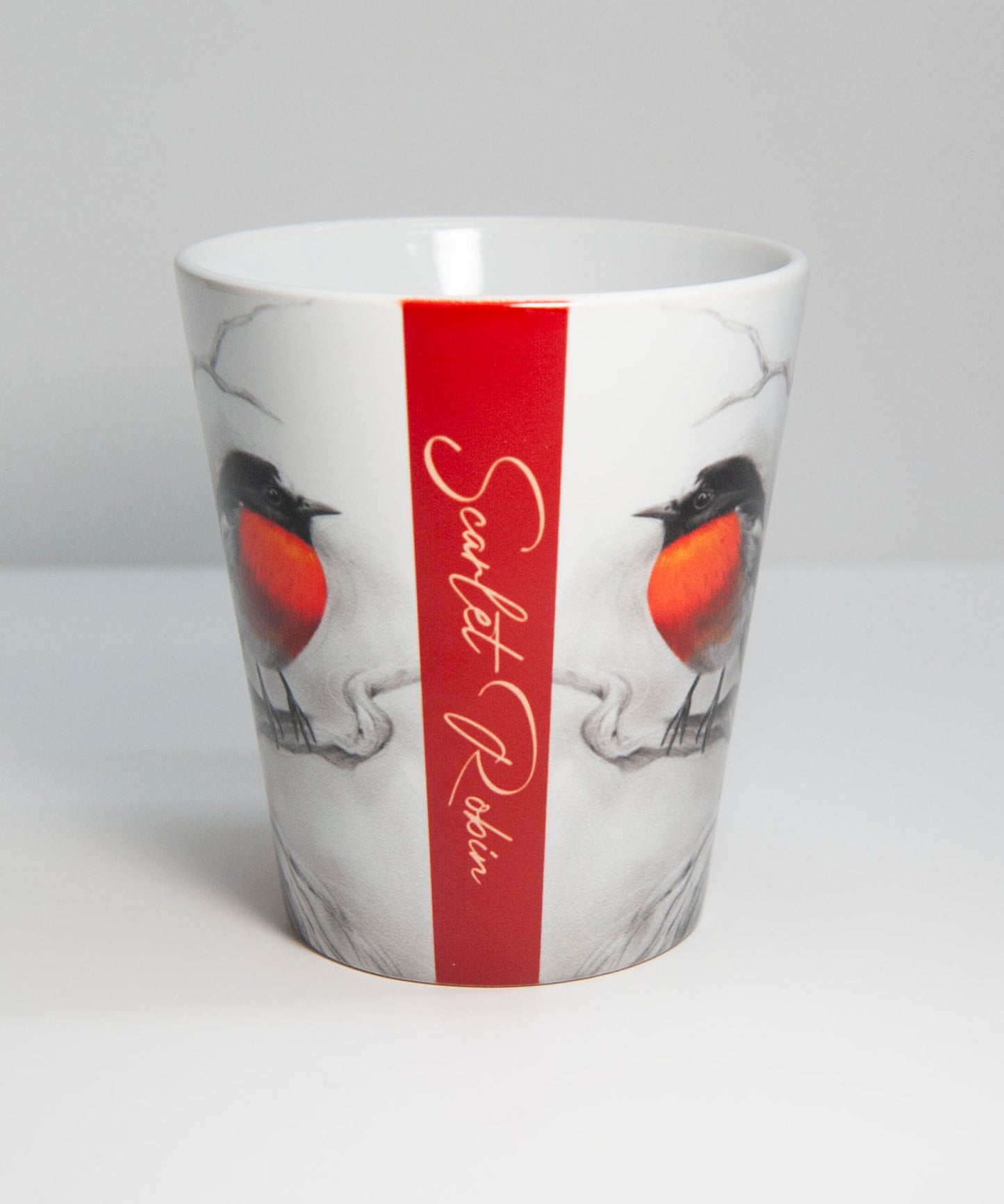 'Scarlet Robin' ceramic mug