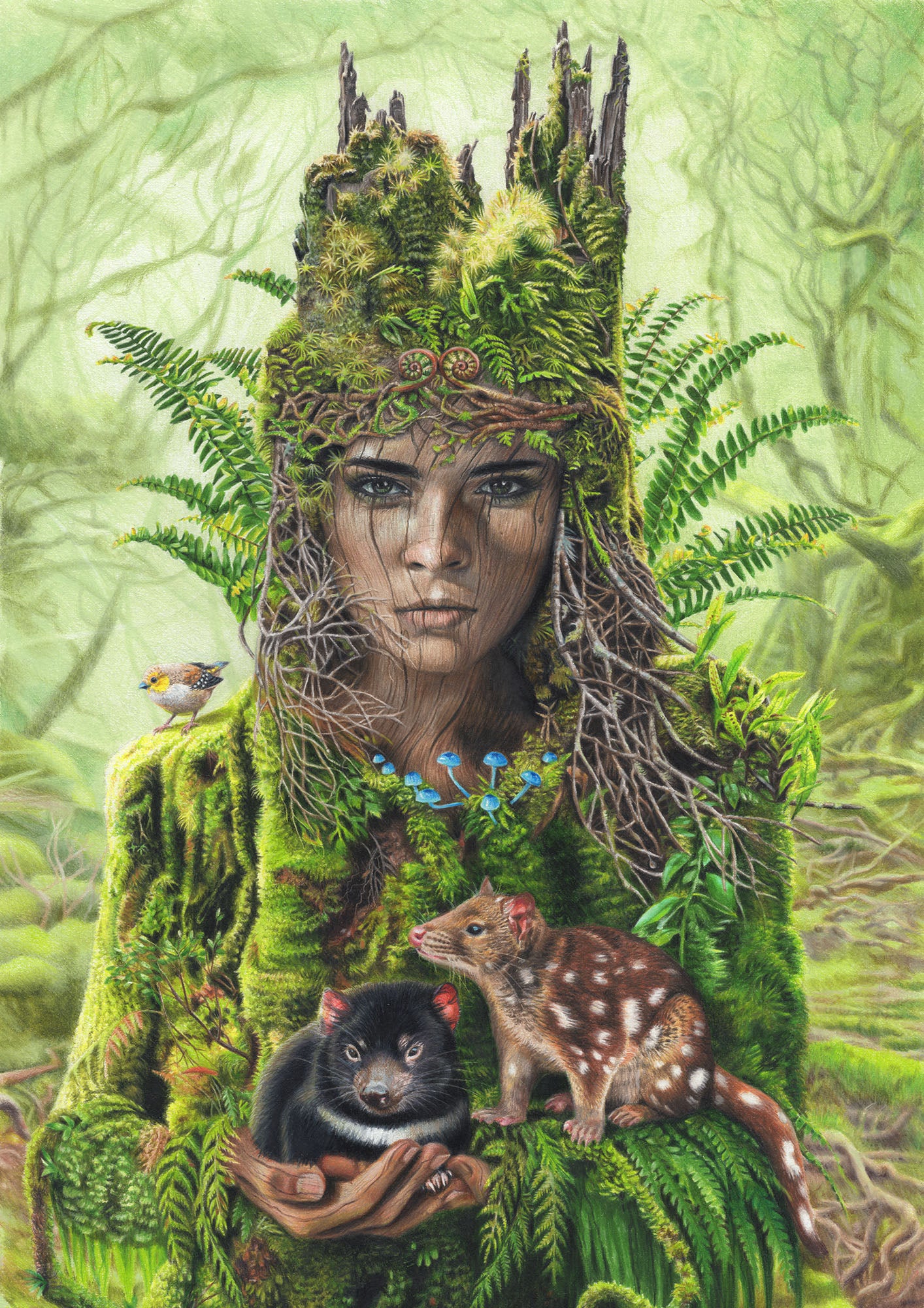 'Forestborn' art print