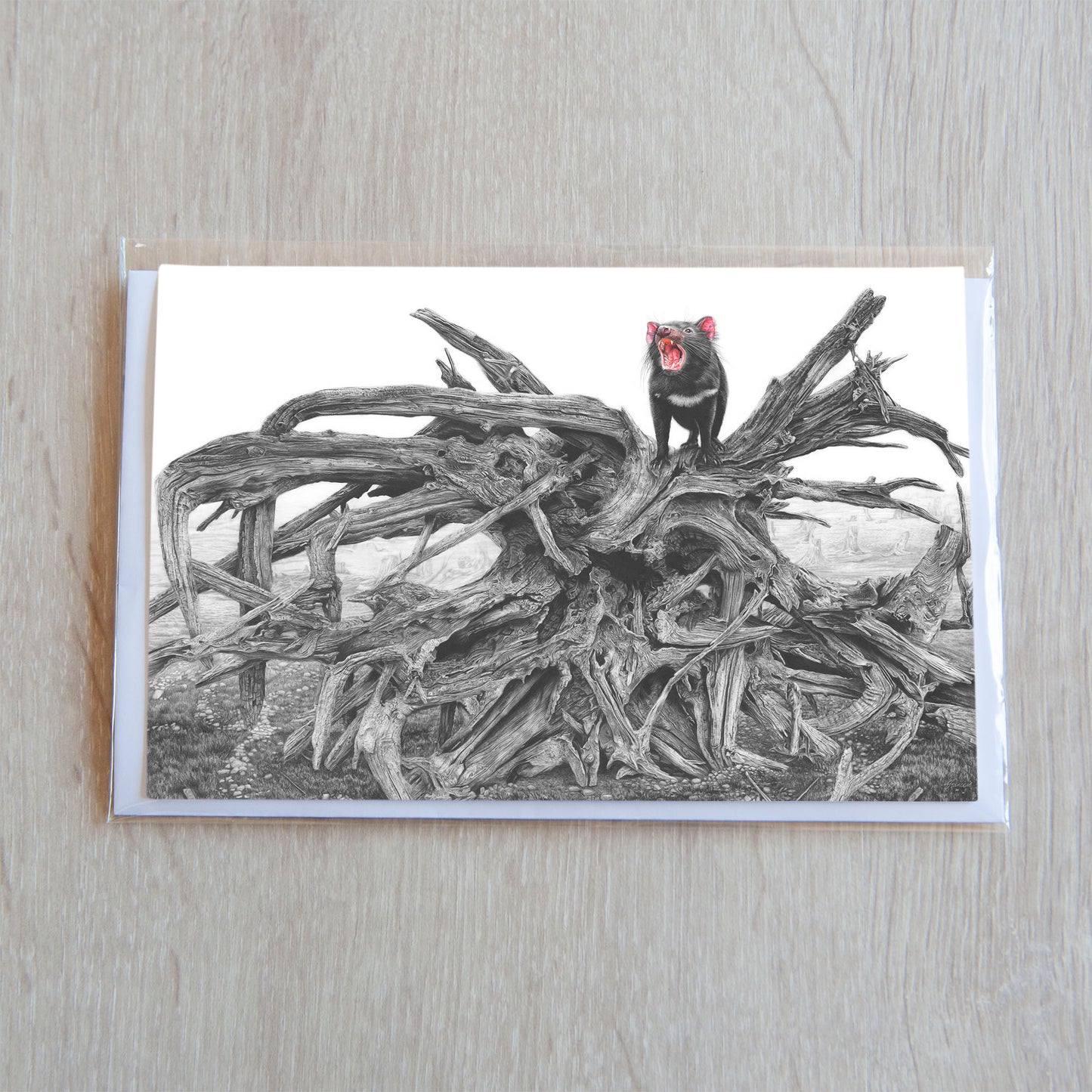 'Devil's Advocate' greeting card