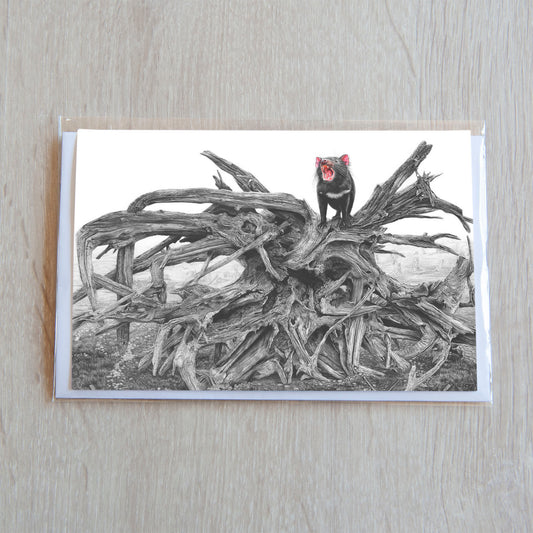 'Devil's Advocate' greeting card