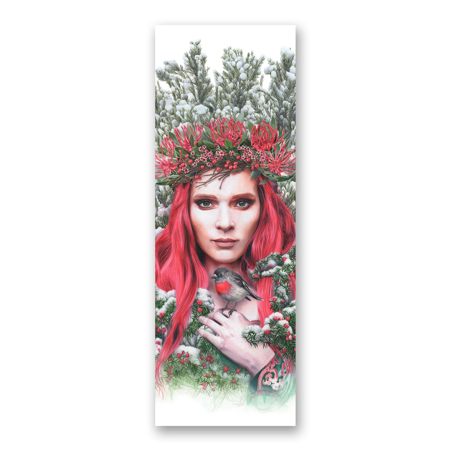 'Waratah Queen' bookmark