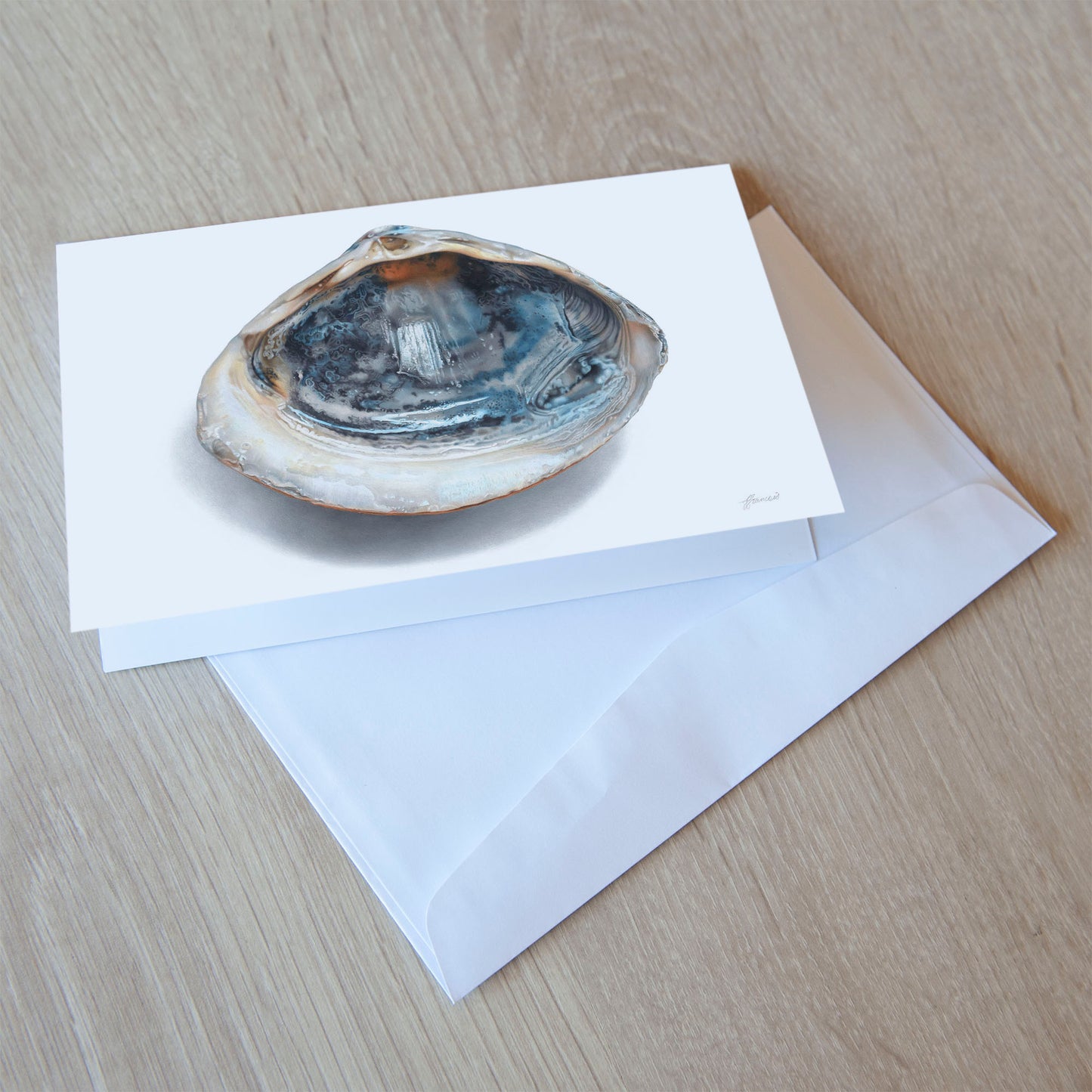'Blue Shell' greeting card