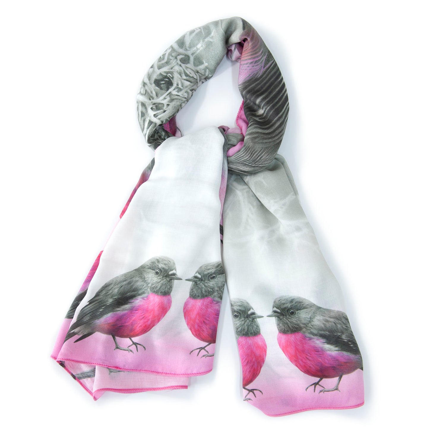 'Pink Robin' Scarf