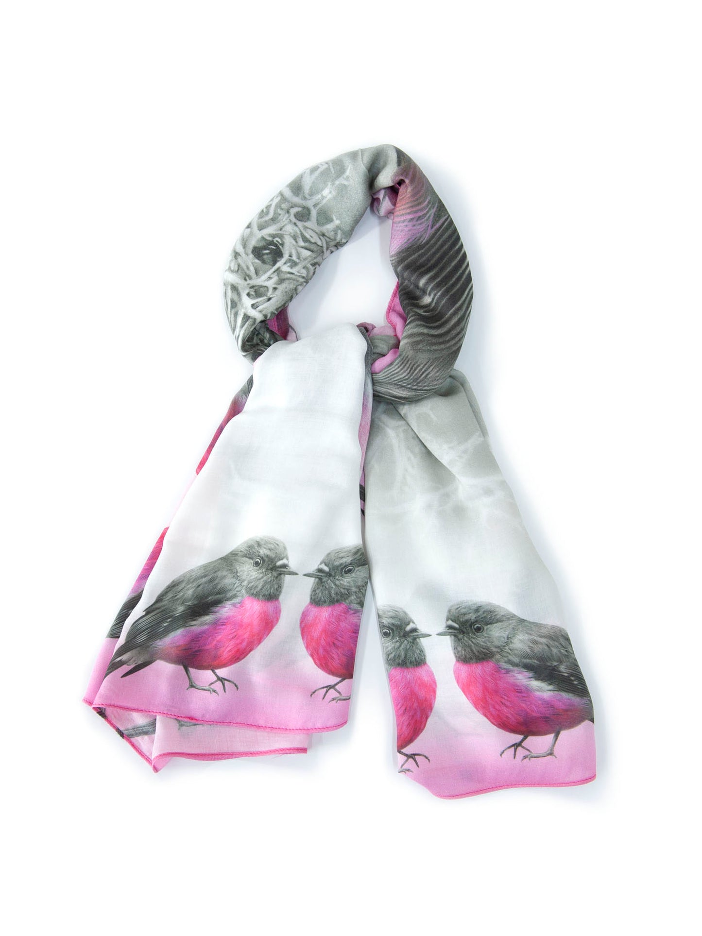 'Pink Robin' Scarf