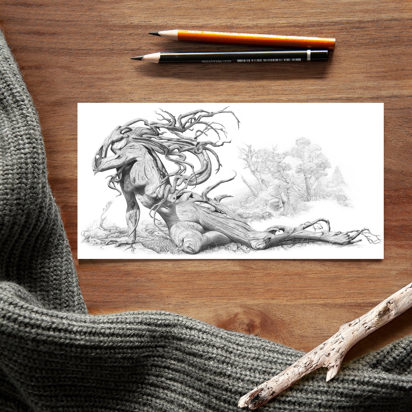 'The Fallen' DL art card