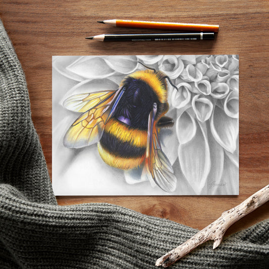 'Mumma Buzz' A5 art card