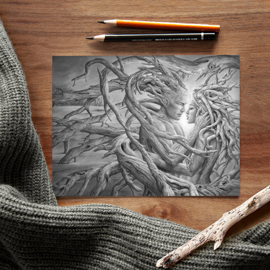 'Until the Last' A5 art card