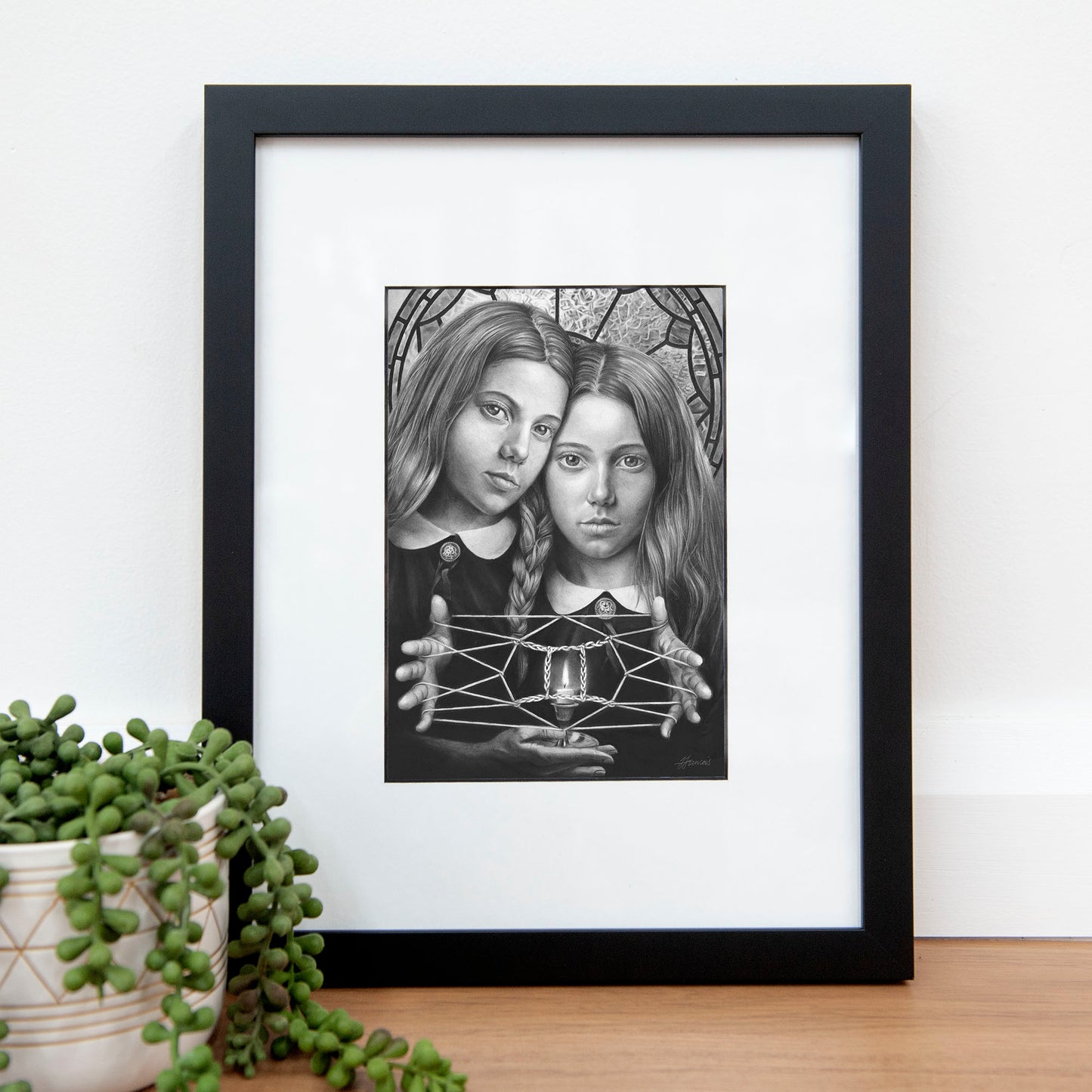 'Gemini' A5 art card