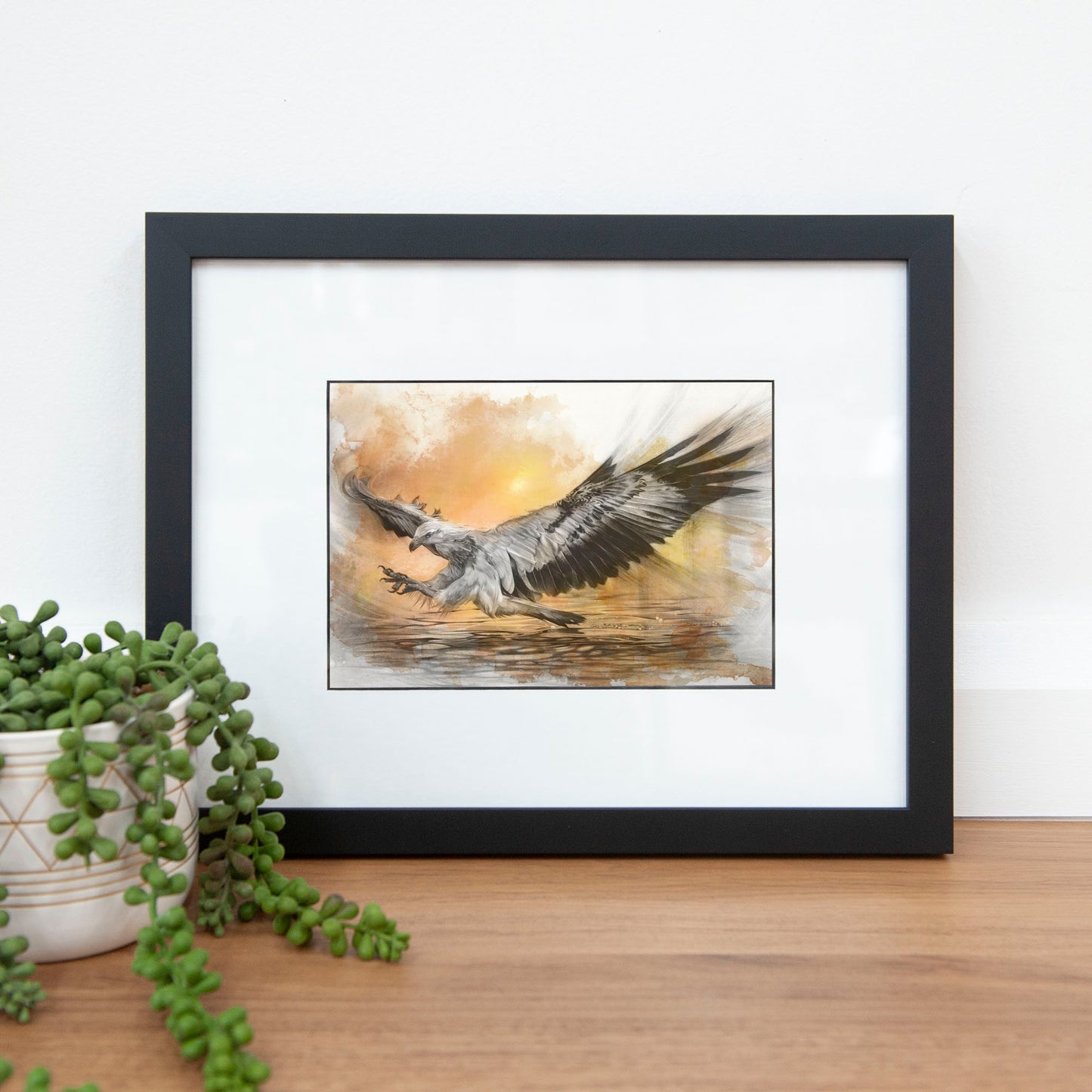 'White-bellied Sea Eagle' A5 art card