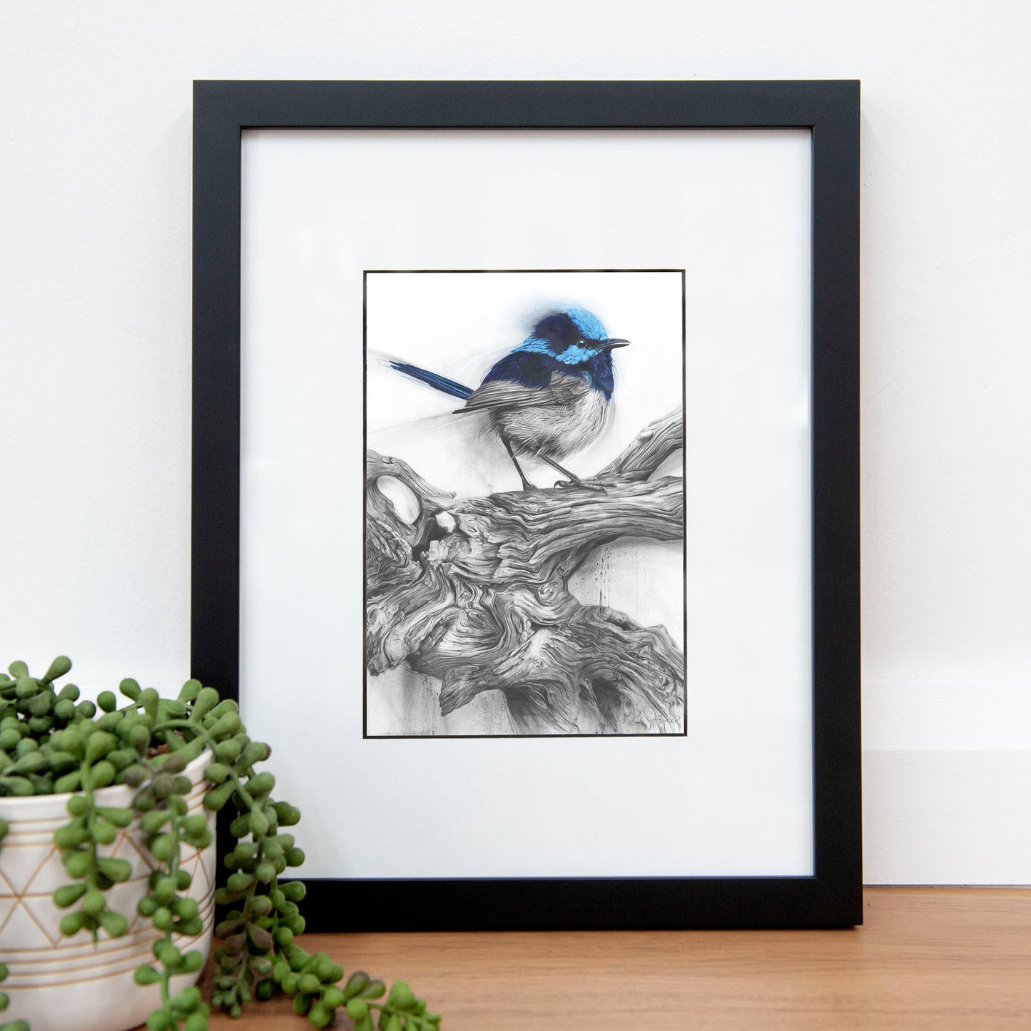 'Fairy Wren' A5 art card