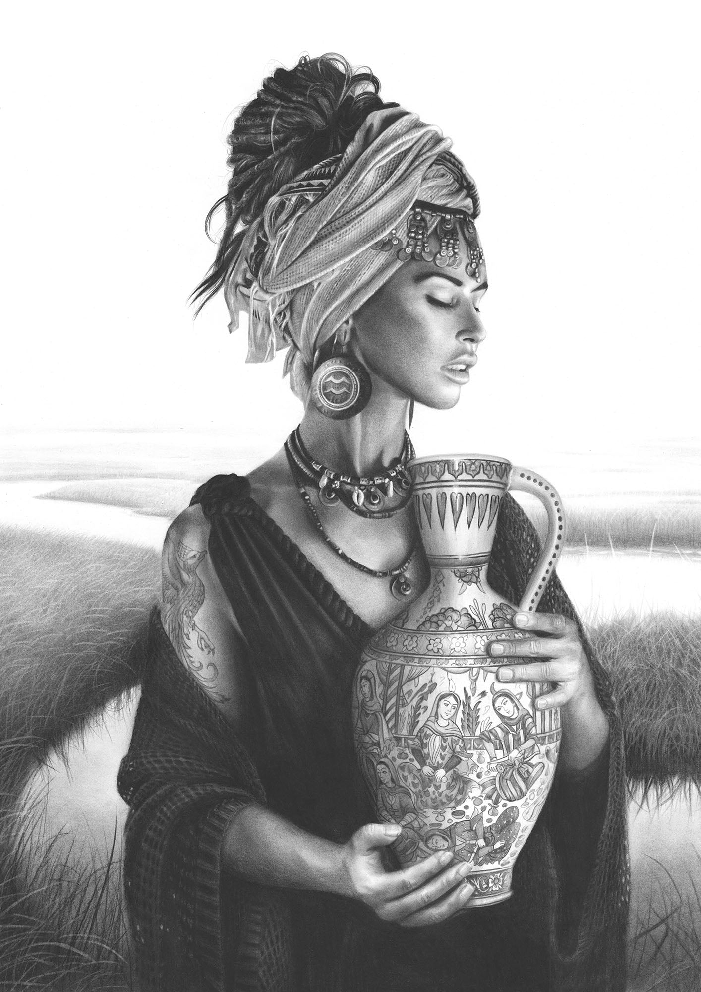 'Aquarius' art print