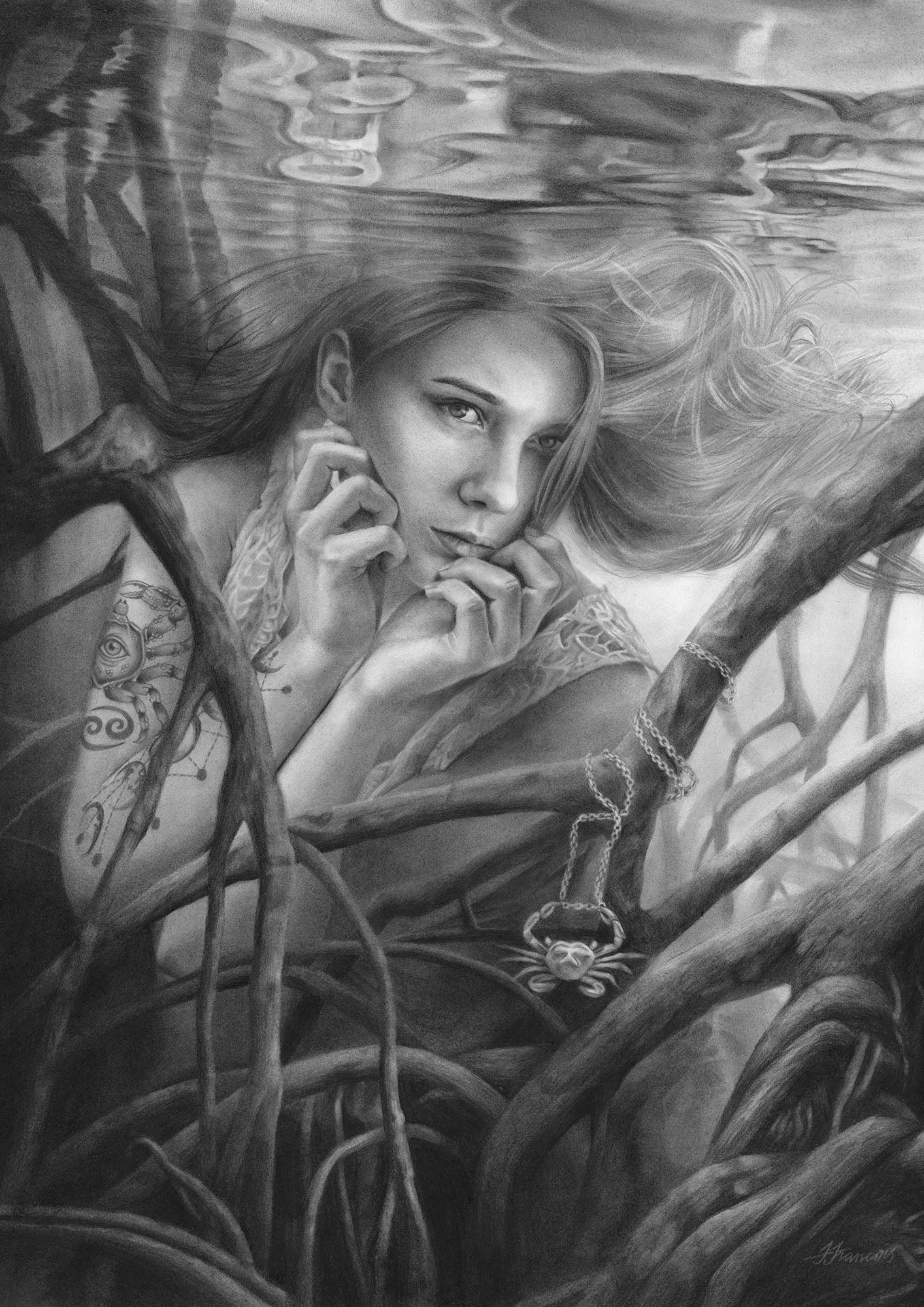 'Cancer' canvas print