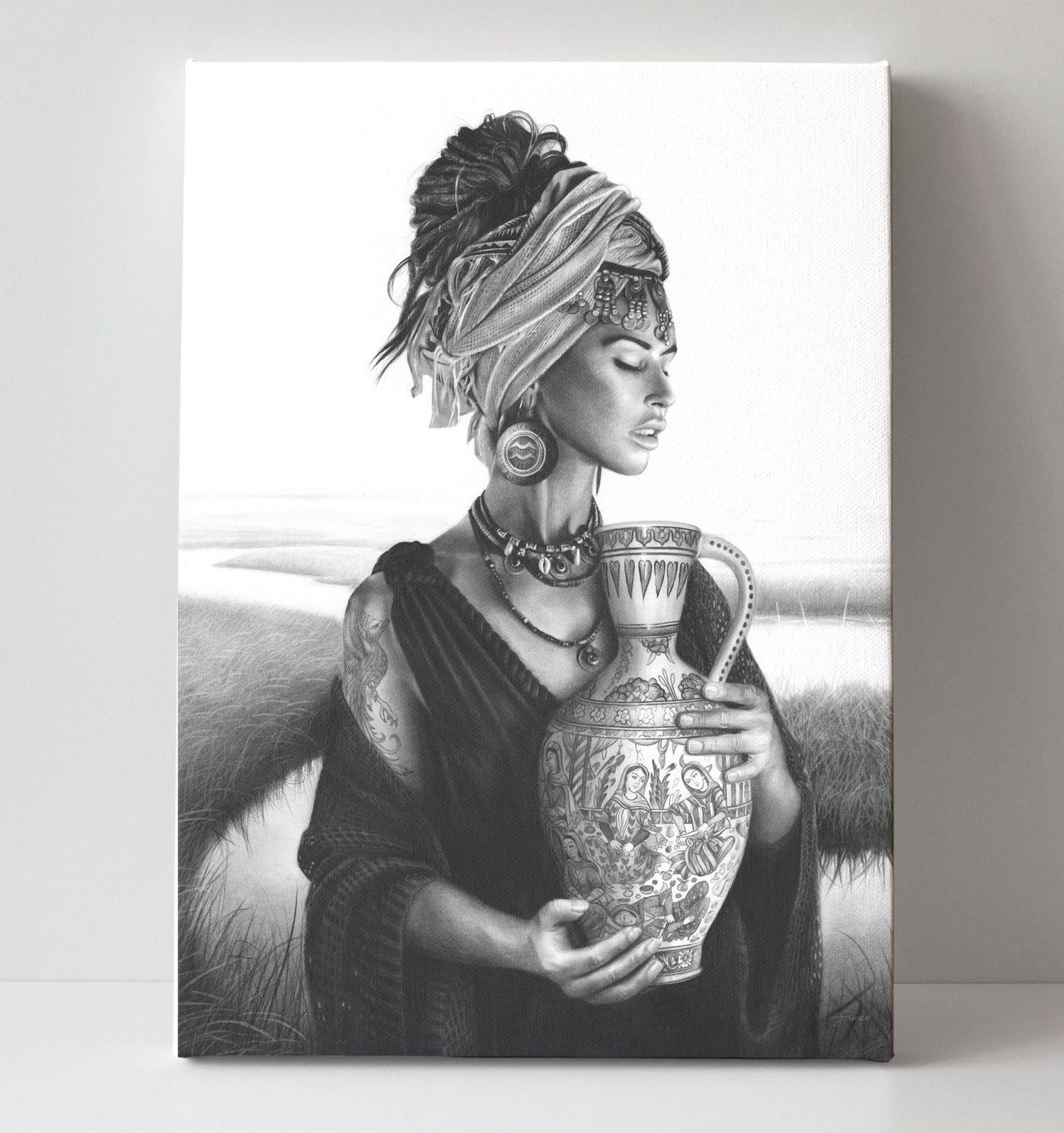 'Aquarius' canvas print