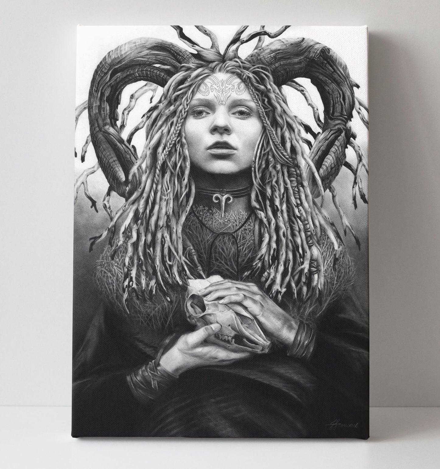 'Aries' canvas print