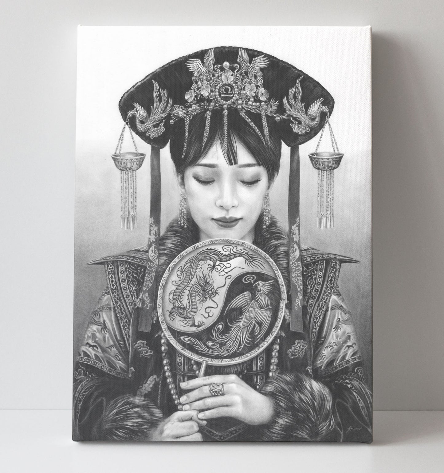 'Libra' canvas print