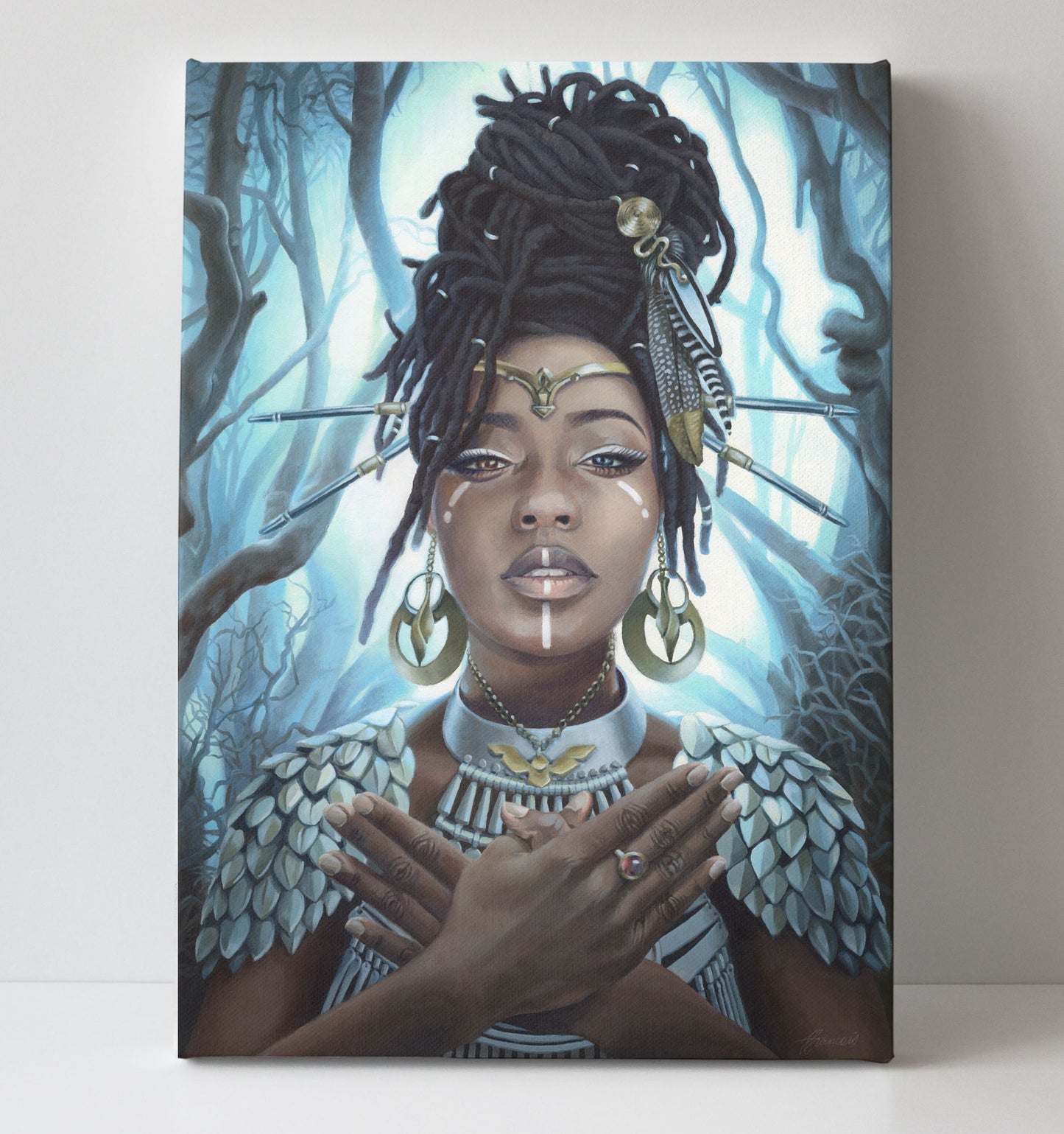 'Niobe' canvas print