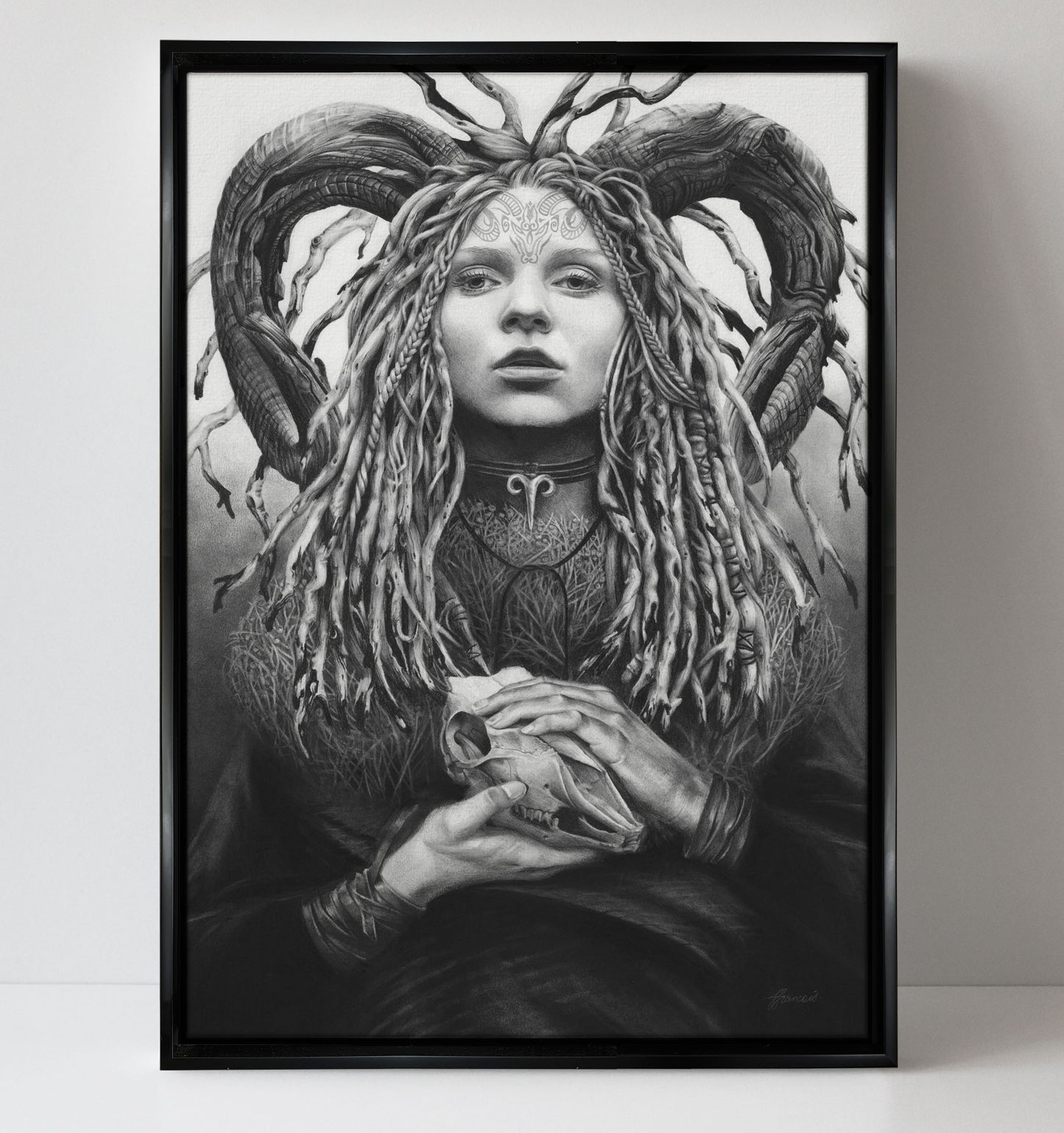 'Aries' canvas print