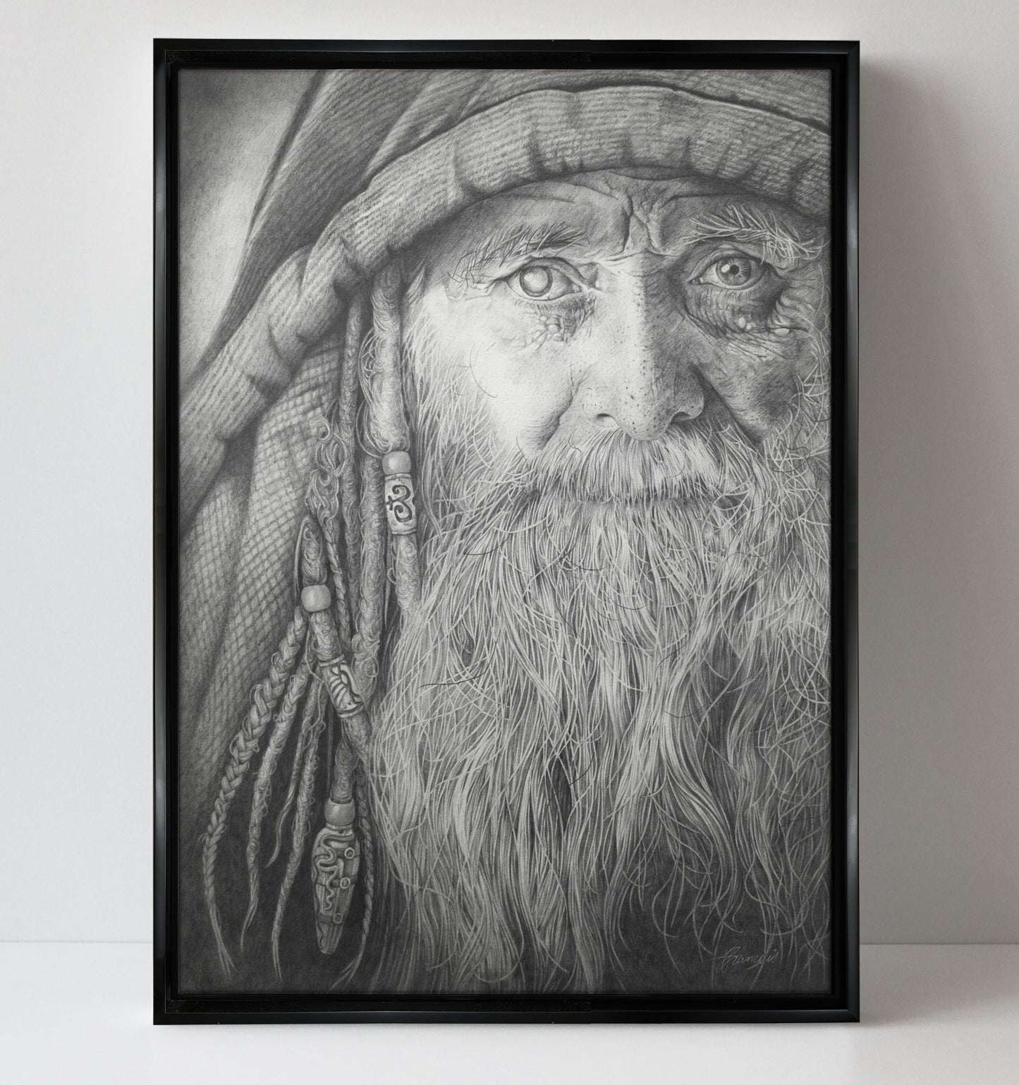 'Merlin' canvas print