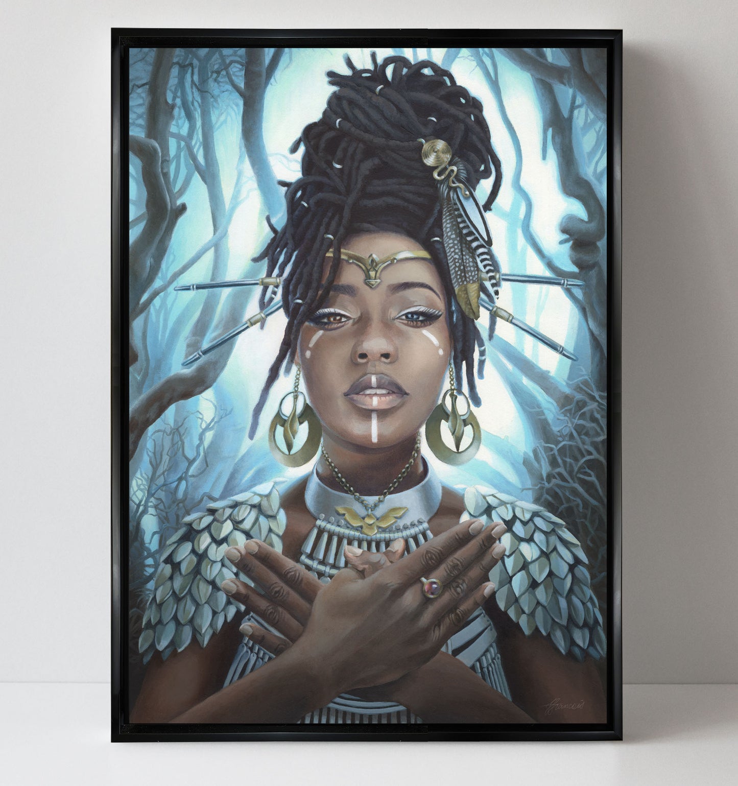 'Niobe' canvas print