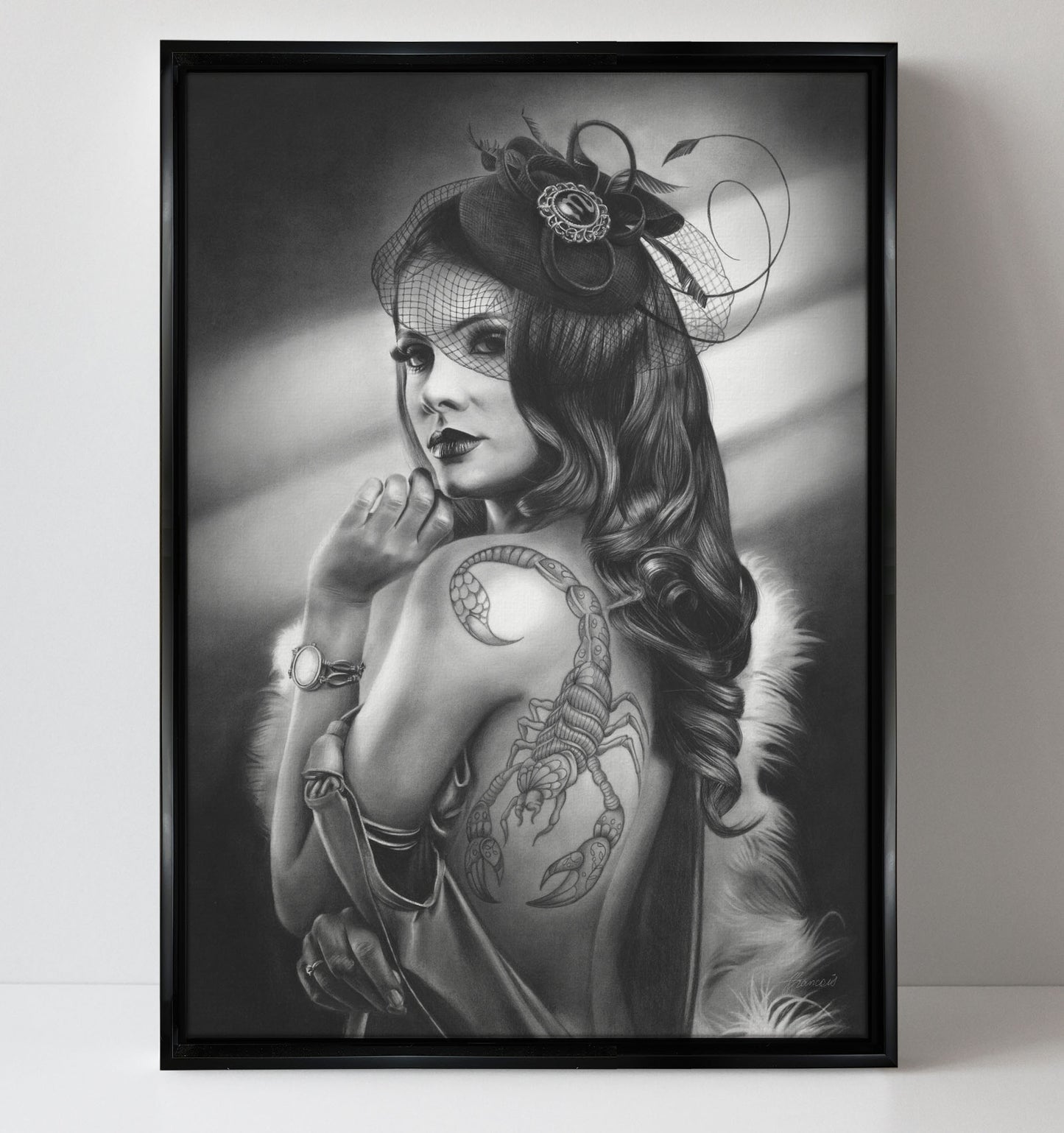 'Scorpio' canvas print